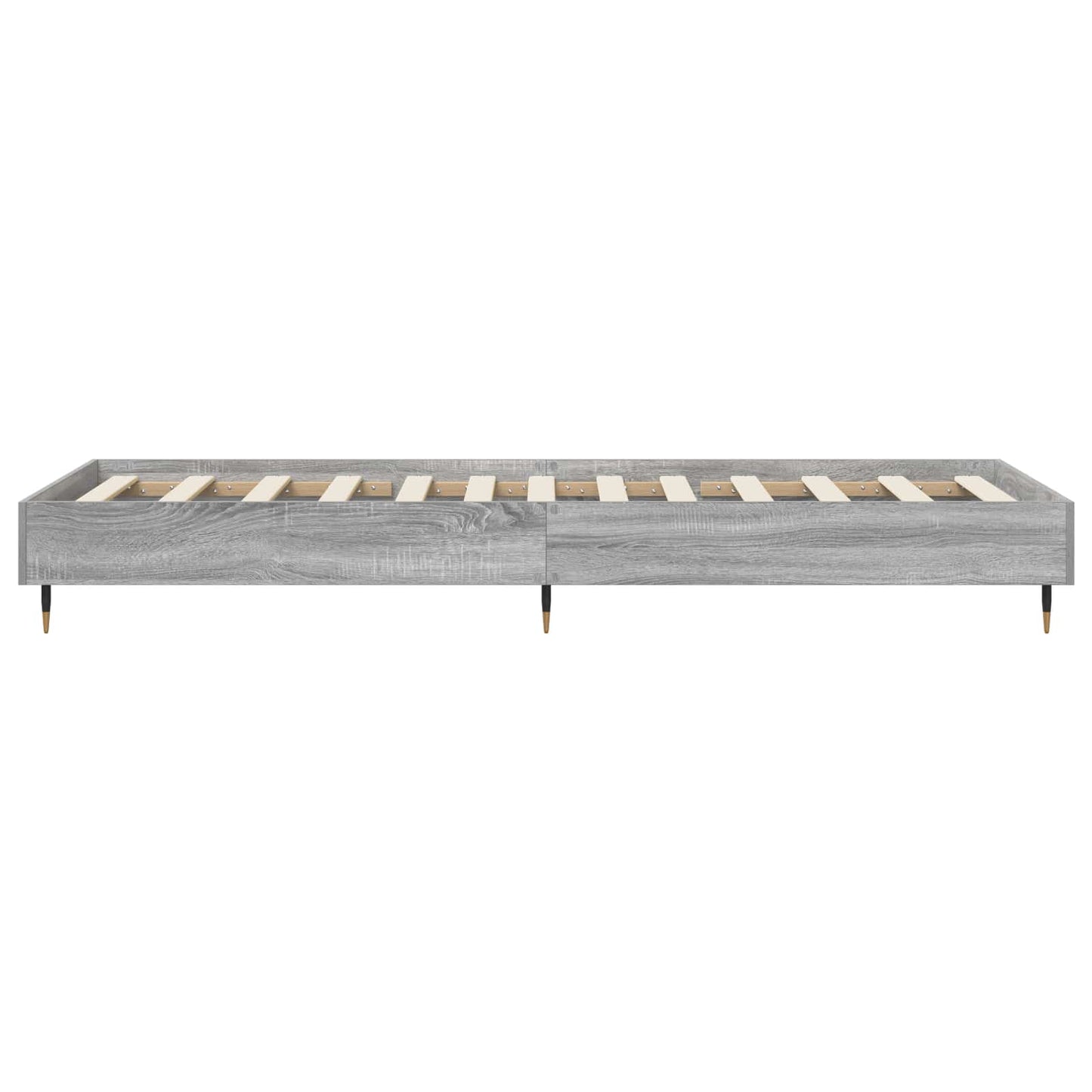 Bed Frame Grey Sonoma 80 x 200 cm Engineered Wood