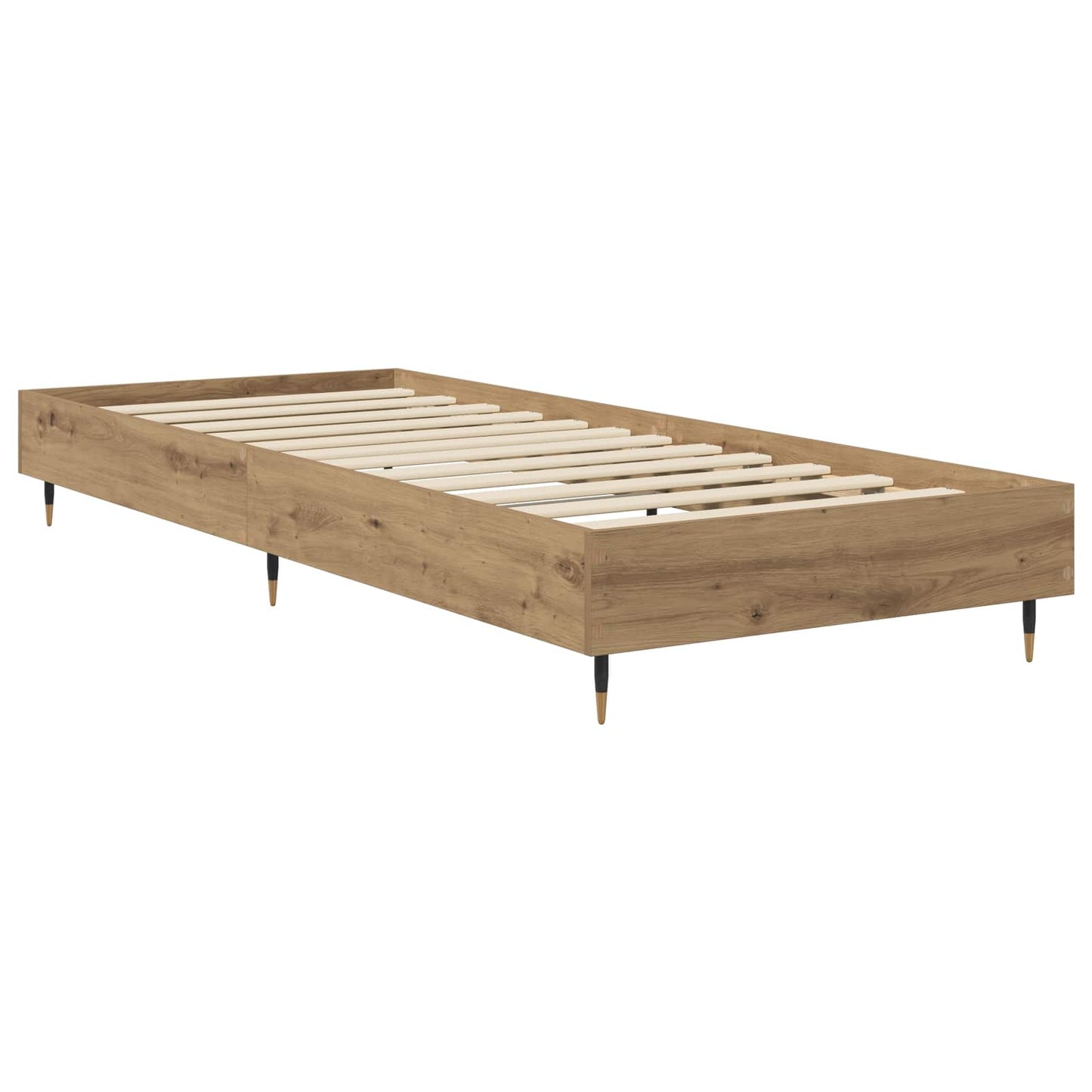 Bed Frame Artisian Oak 80 x 200 cm Engineered Wood