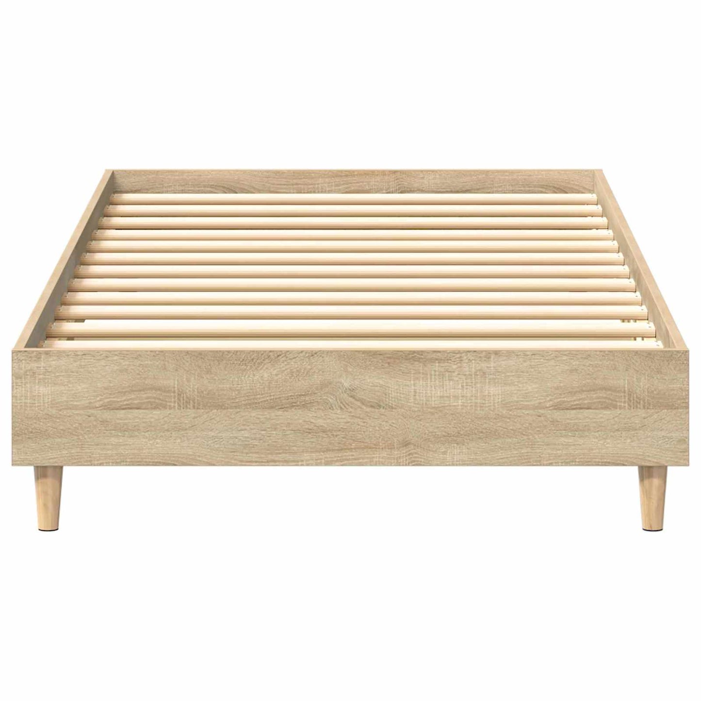 Bed Frame Sonoma Oak 80 x 200 cm Engineered Wood