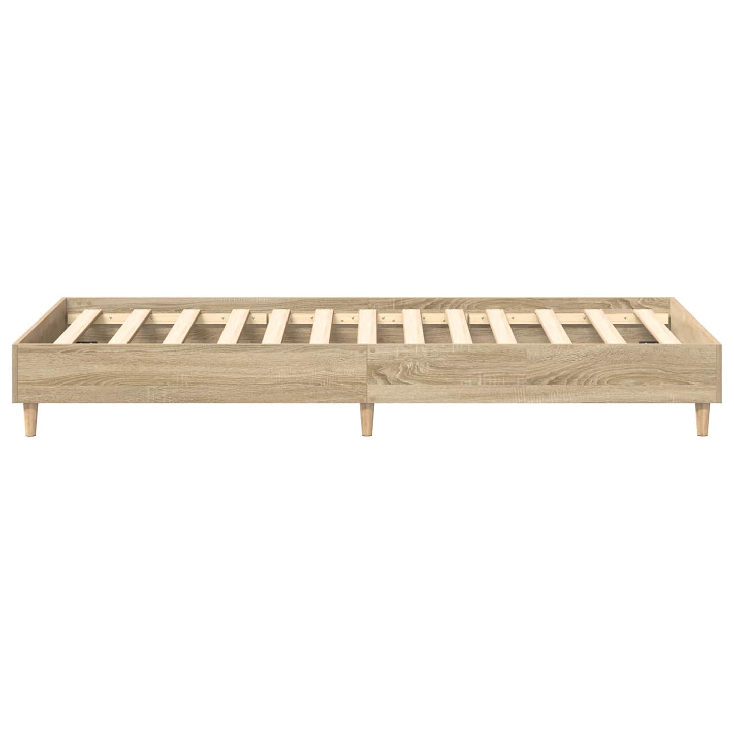 Bed Frame Sonoma Oak 80 x 200 cm Engineered Wood