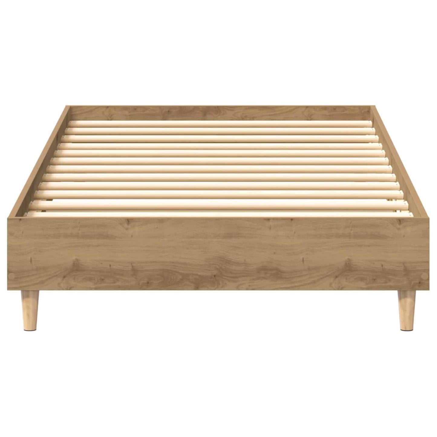 Bed Frame Artisian Oak 80 x 200 cm Engineered Wood