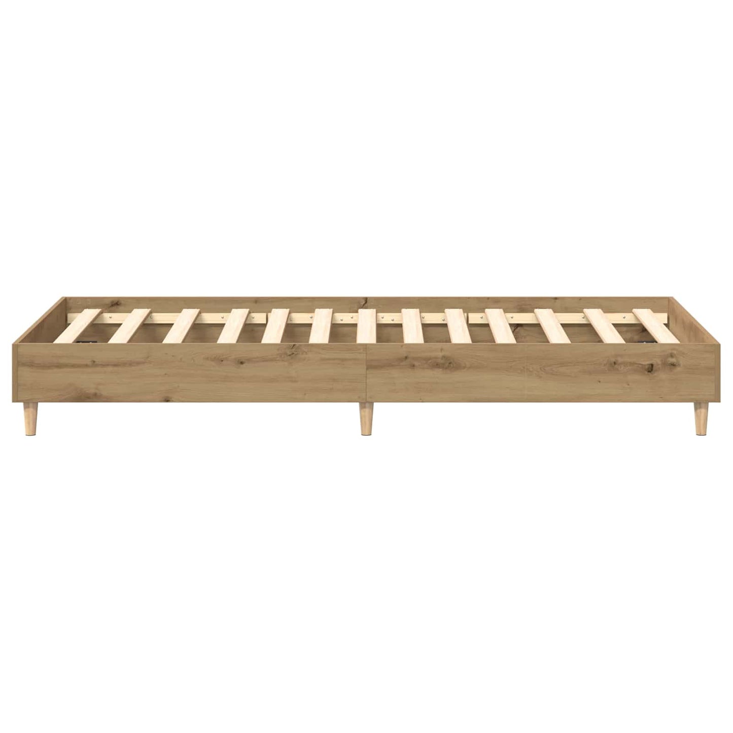 Bed Frame Artisian Oak 80 x 200 cm Engineered Wood