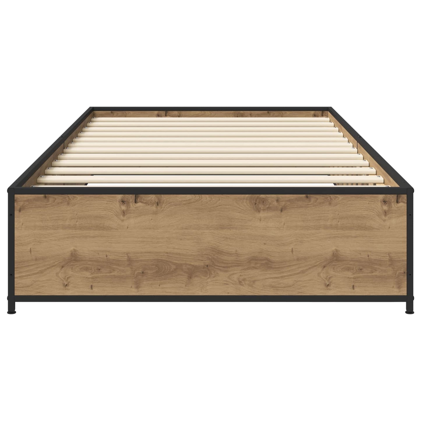 Bed Frame Artisan Oak 80 x 200 cm Engineered Wood