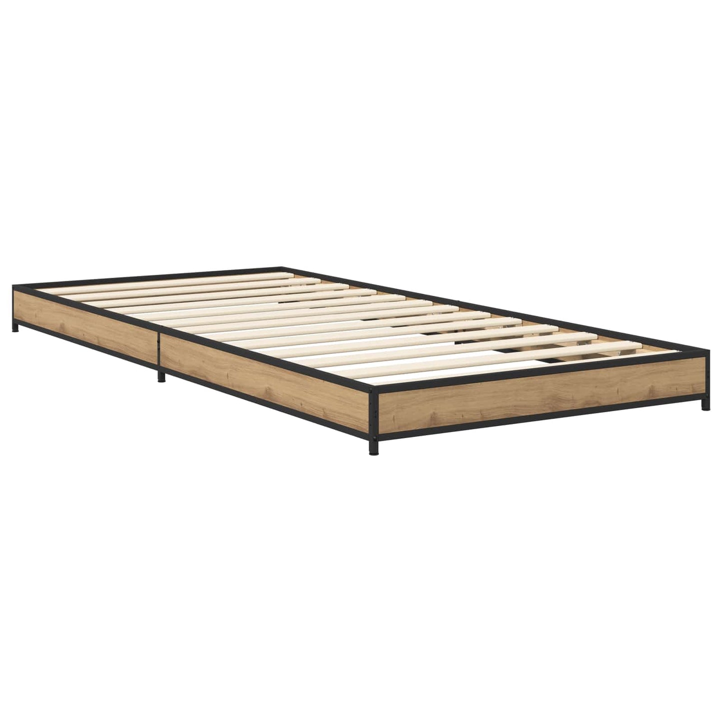 Bed Frame Artisan Oak 80 x 200 cm Engineered Wood