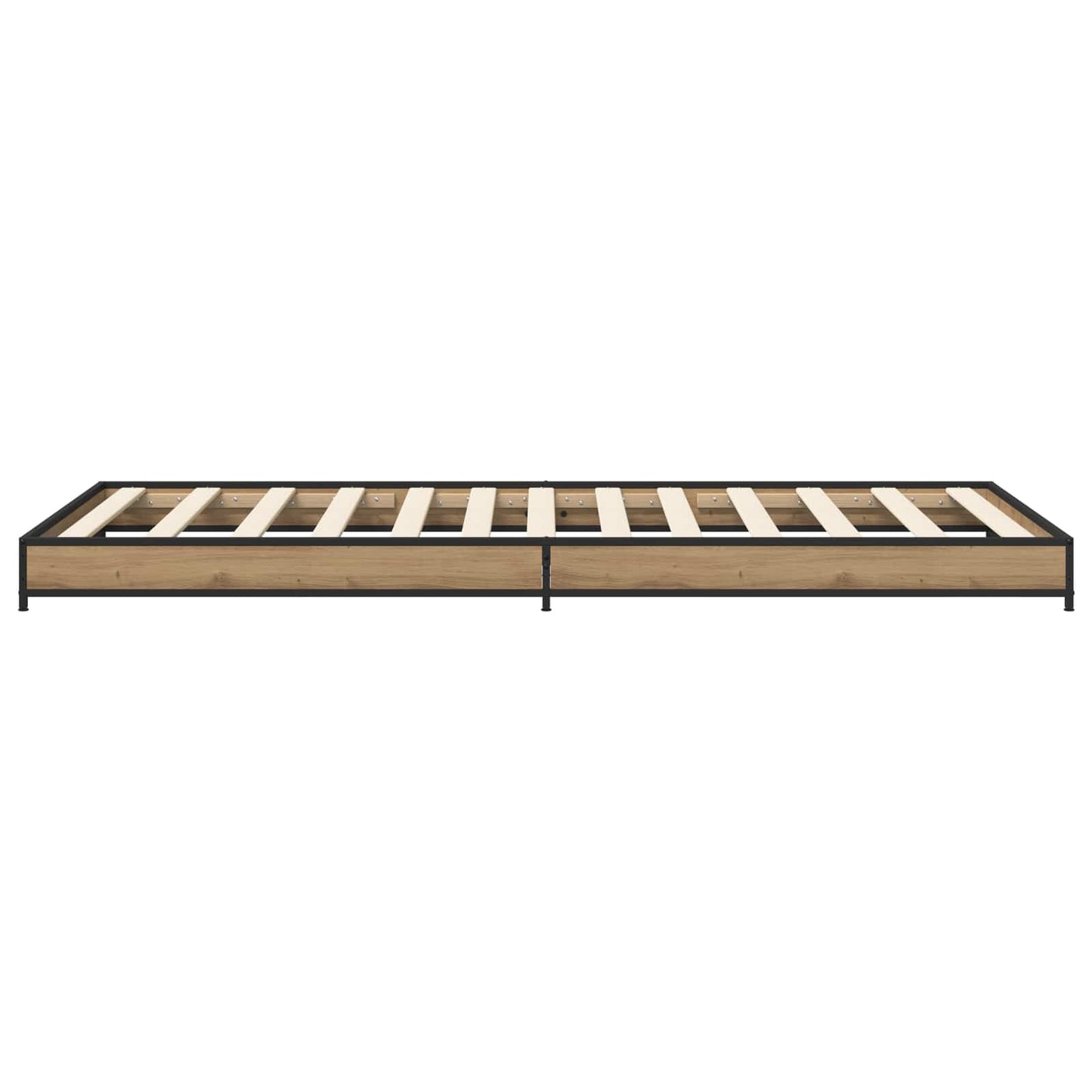 Bed Frame Artisan Oak 80 x 200 cm Engineered Wood