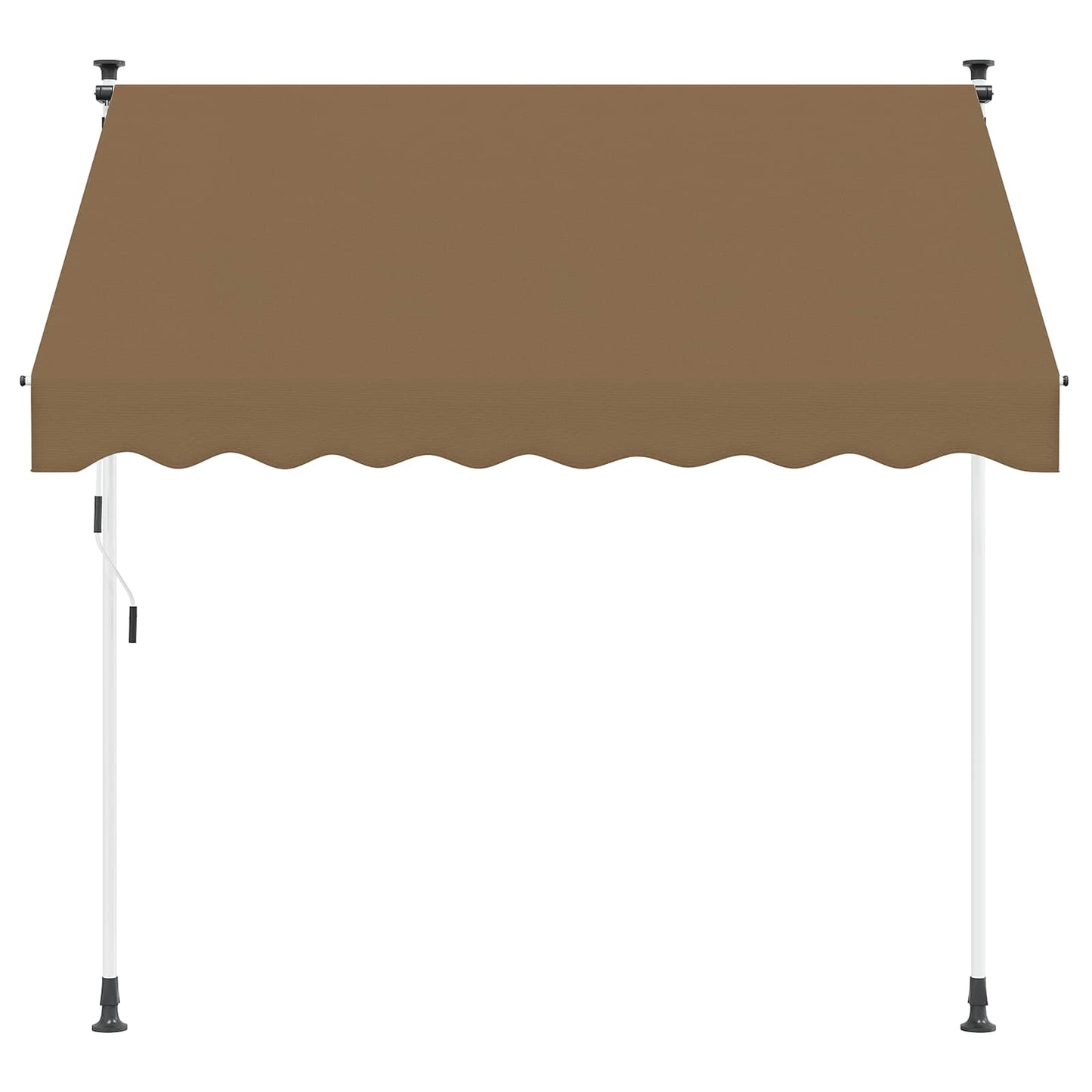 Manual Retractable Awning Beige 350 cm