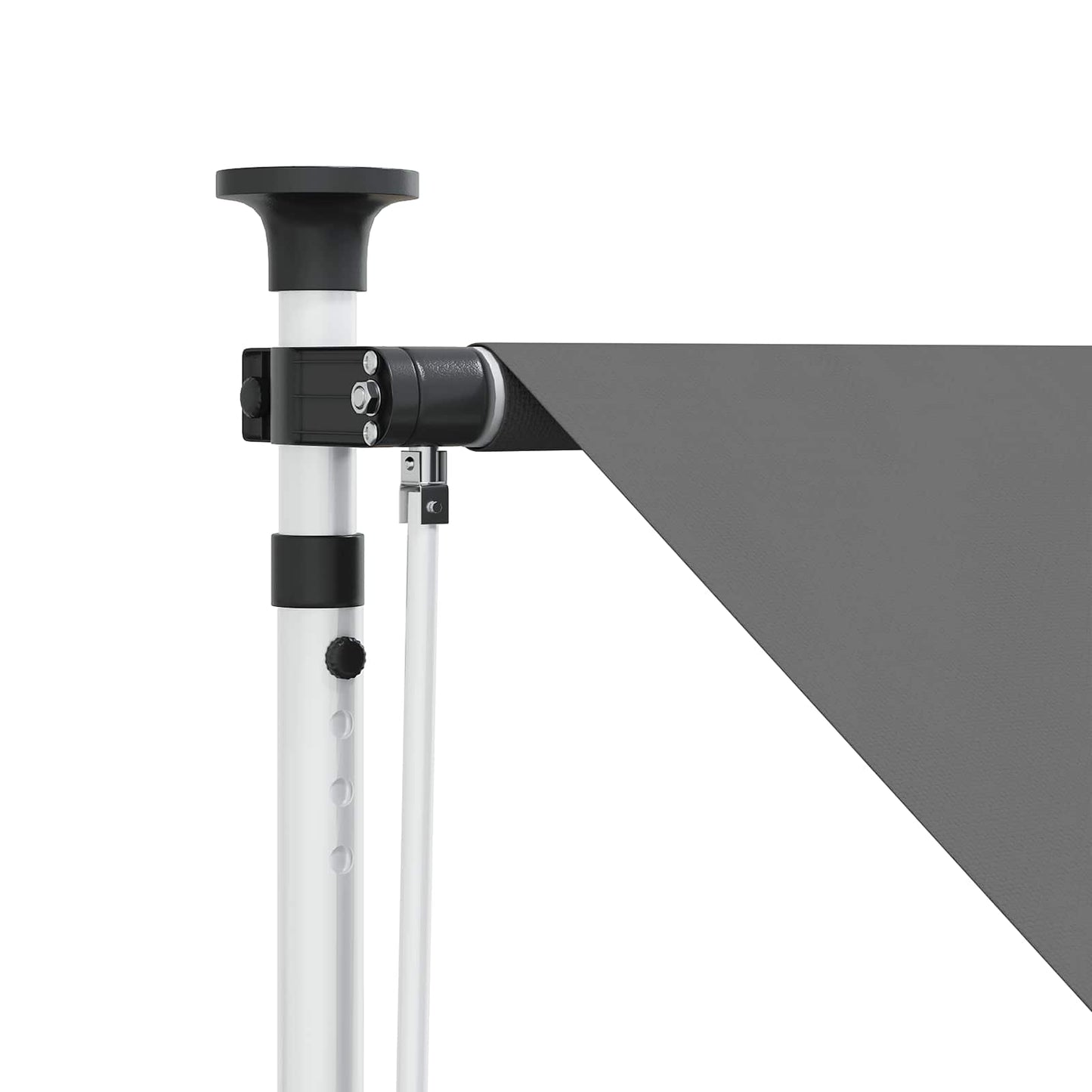 Manual Retractable Awning 180 g / m² Polyester with PU Coated