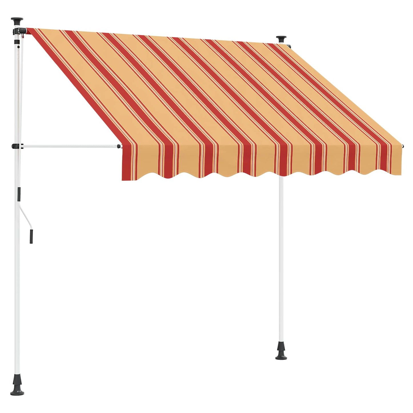 Manual Retractable Awning Multicolour 100 x 115 x 300 cm