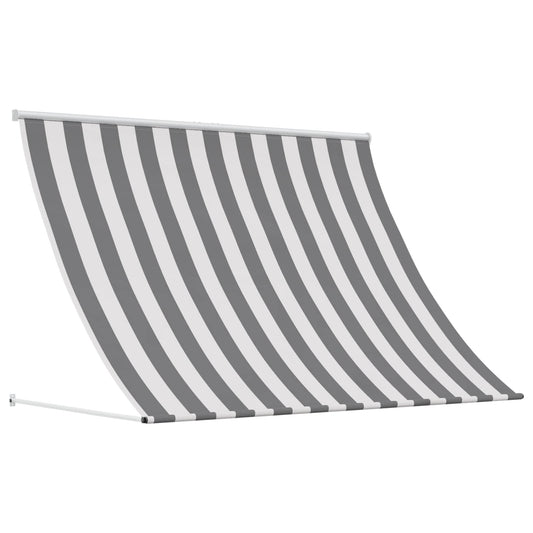Awning Anthracite and White 250 x 150 cm