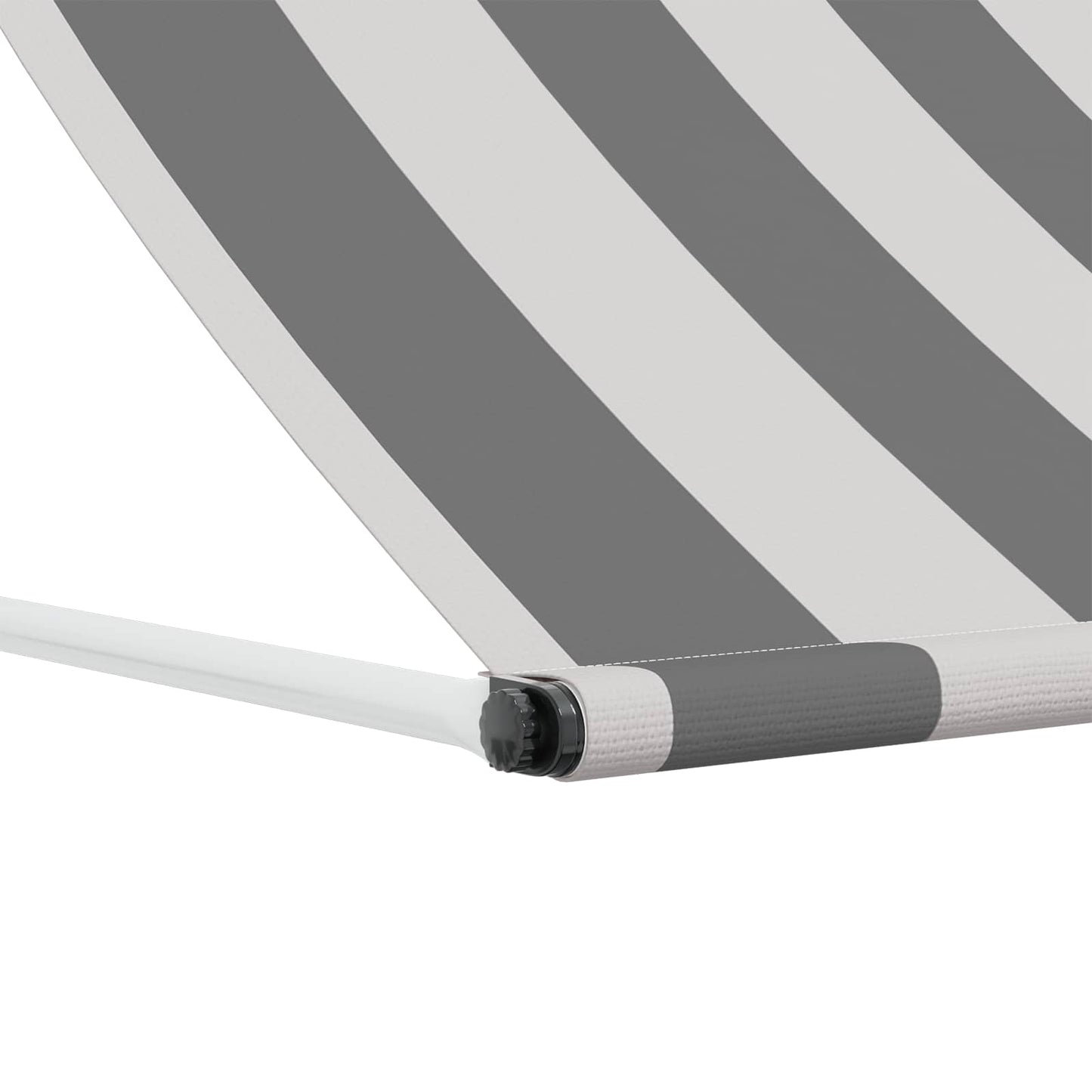 Awning Anthracite and White 300 x 150 cm
