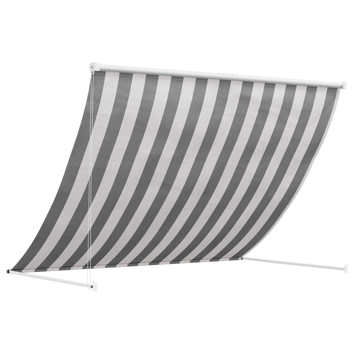 Awning Anthracite and White 350 x 150 cm