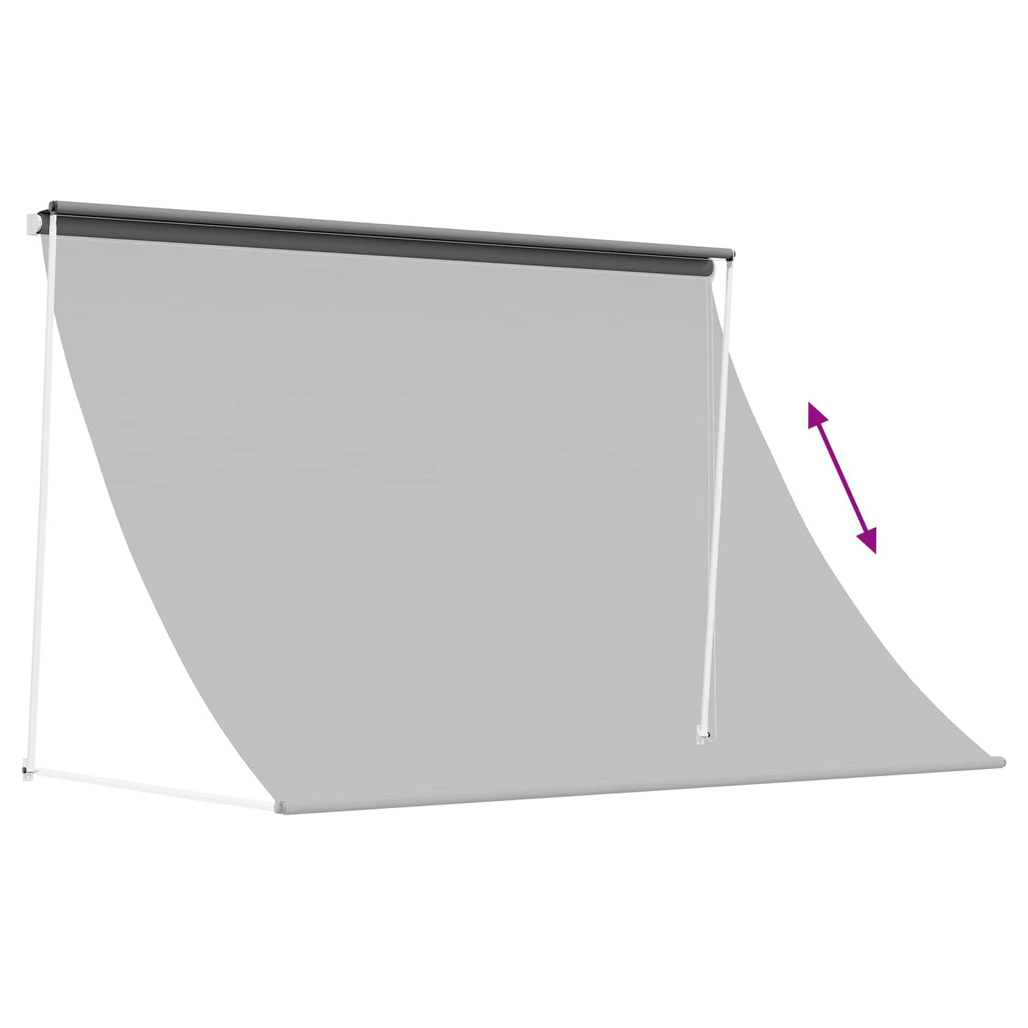 Awning Light Grey 350 x 150 cm