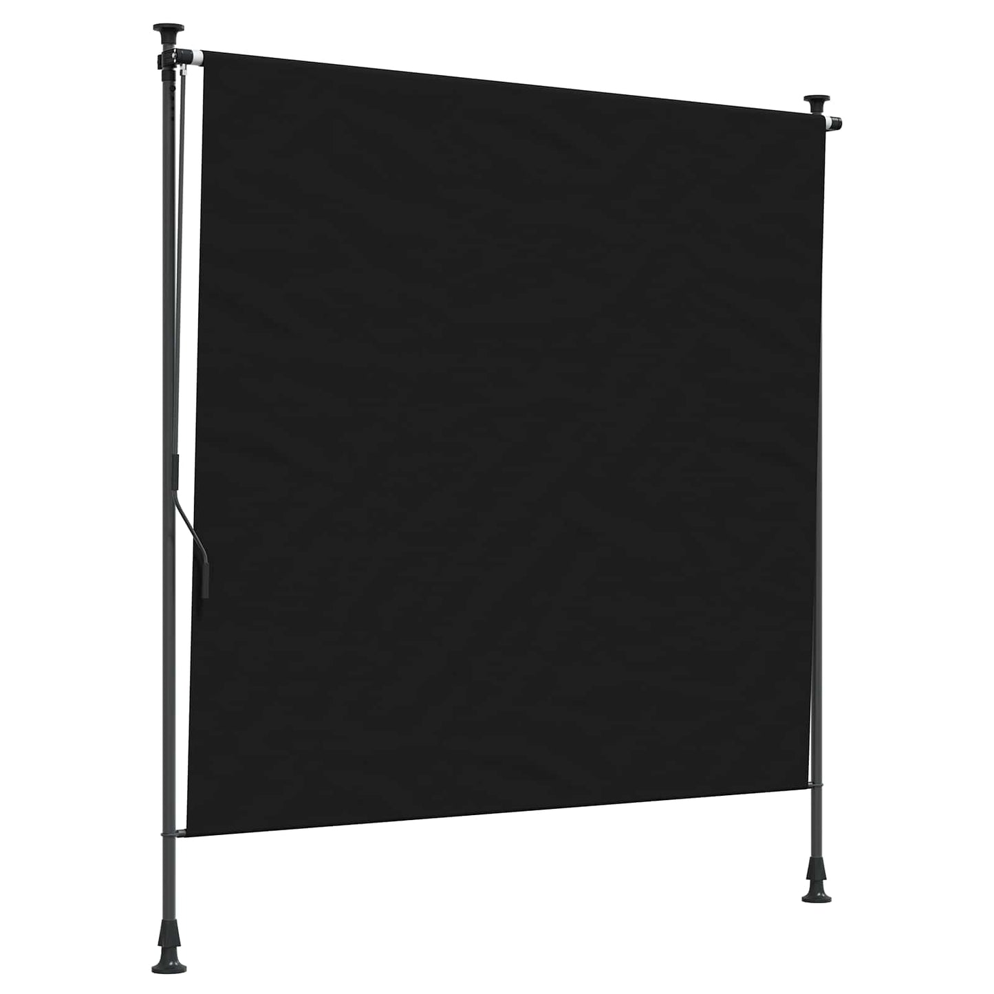 Outdoor Roller Blind Black 100 x 270 cm