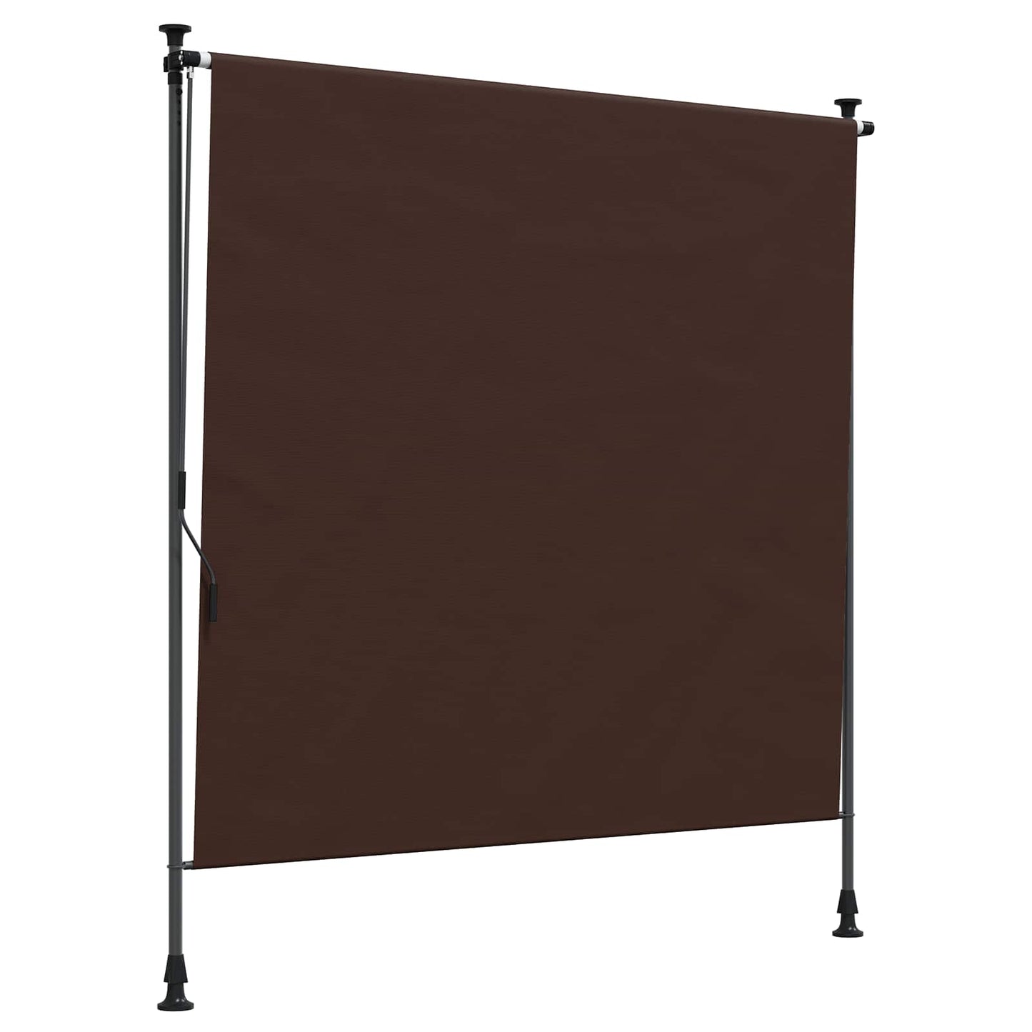 Outdoor Roller Blind Brown 100 x 270 cm