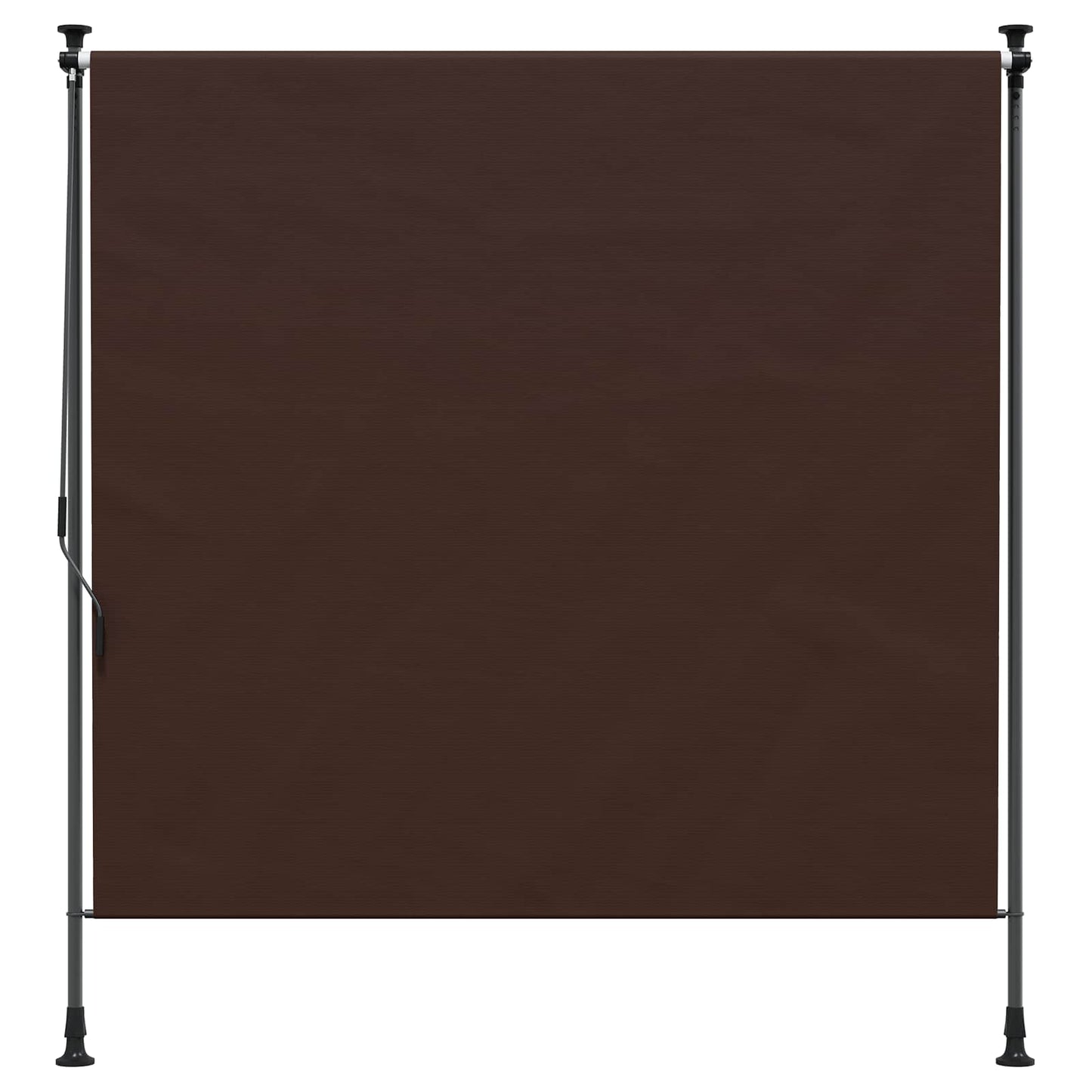 Outdoor Roller Blind Brown 150 x 270 cm