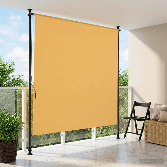Outdoor Roller Blind Sand 200 x 270 cm