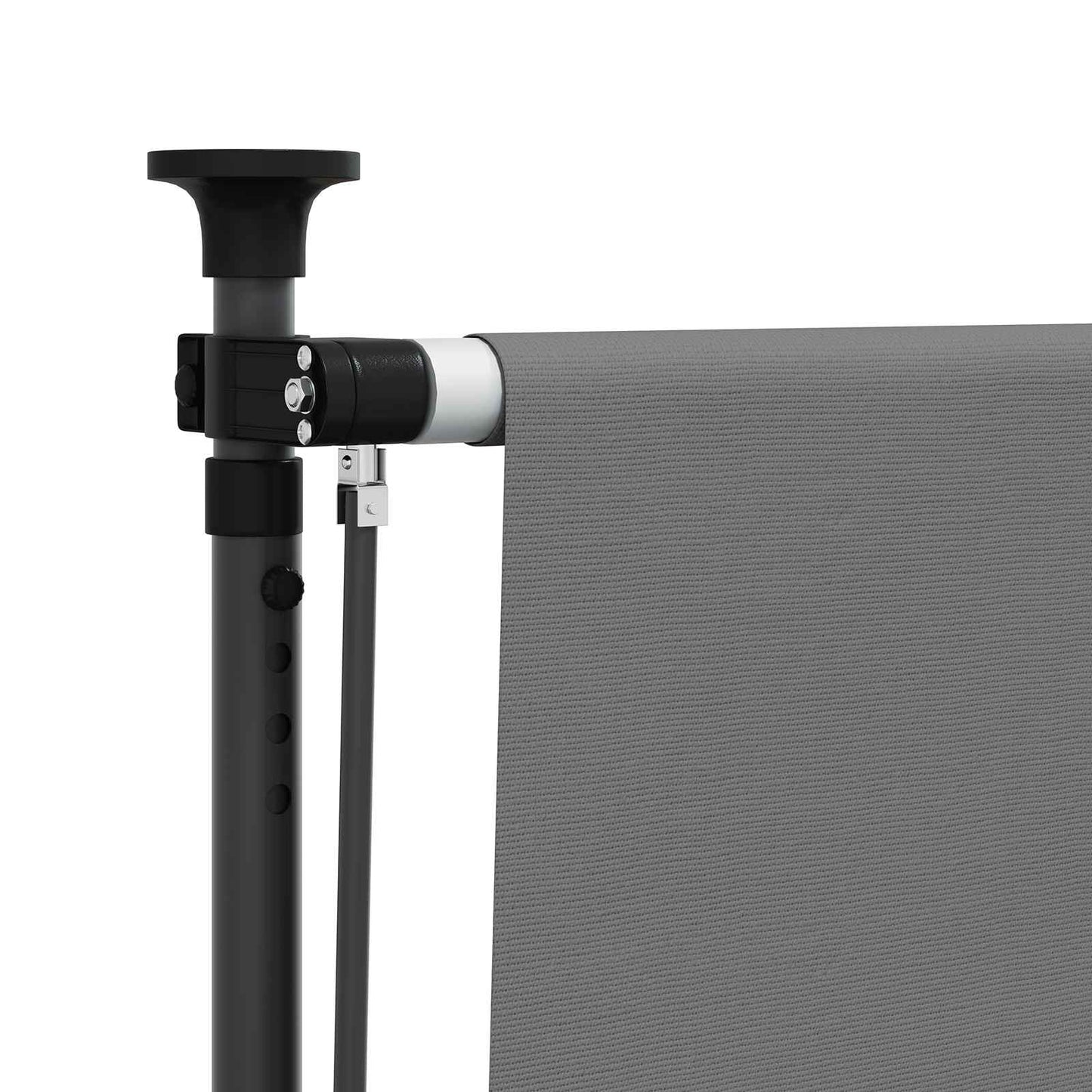 Outdoor Roller Blind Light Grey 120 x 270 cm