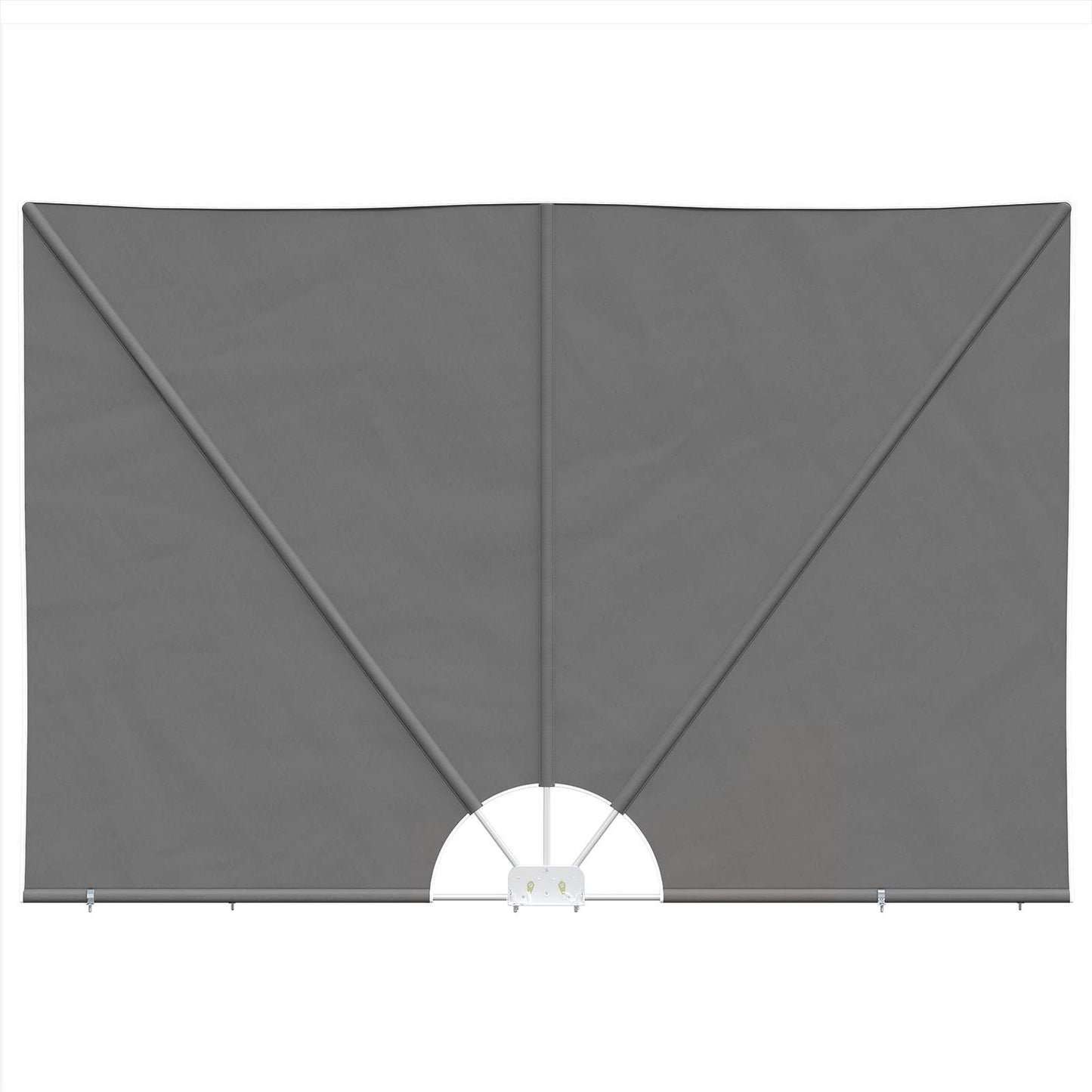 Balcony Privacy Screen 200 x 400 cm Polyester Rectangular