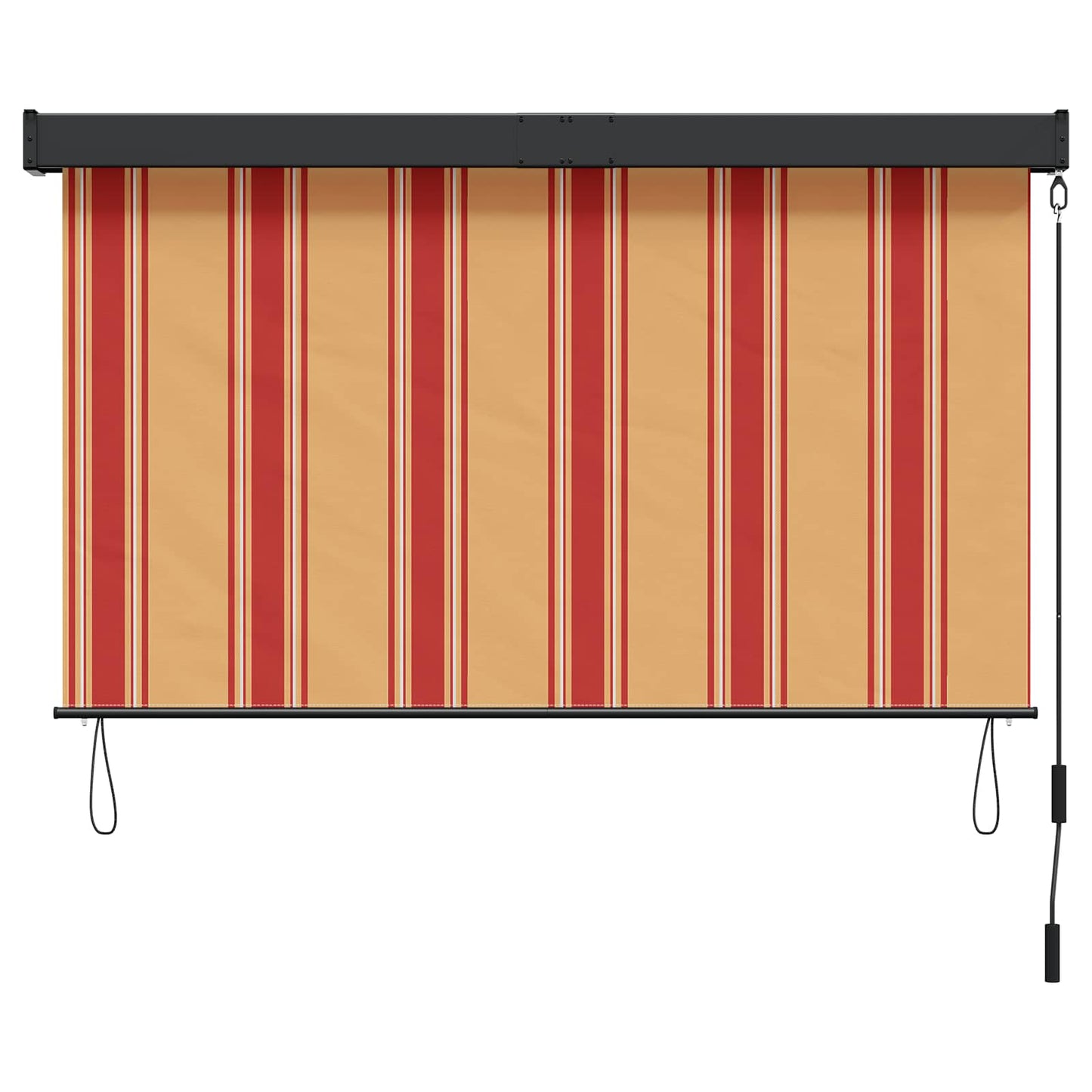 Roller Blind Multicolour 60 x 250 cm Fabric and Aluminum