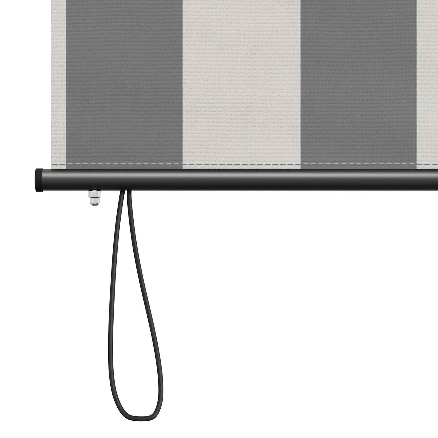 Roller Blind Anthracite and White 100 x 250 cm