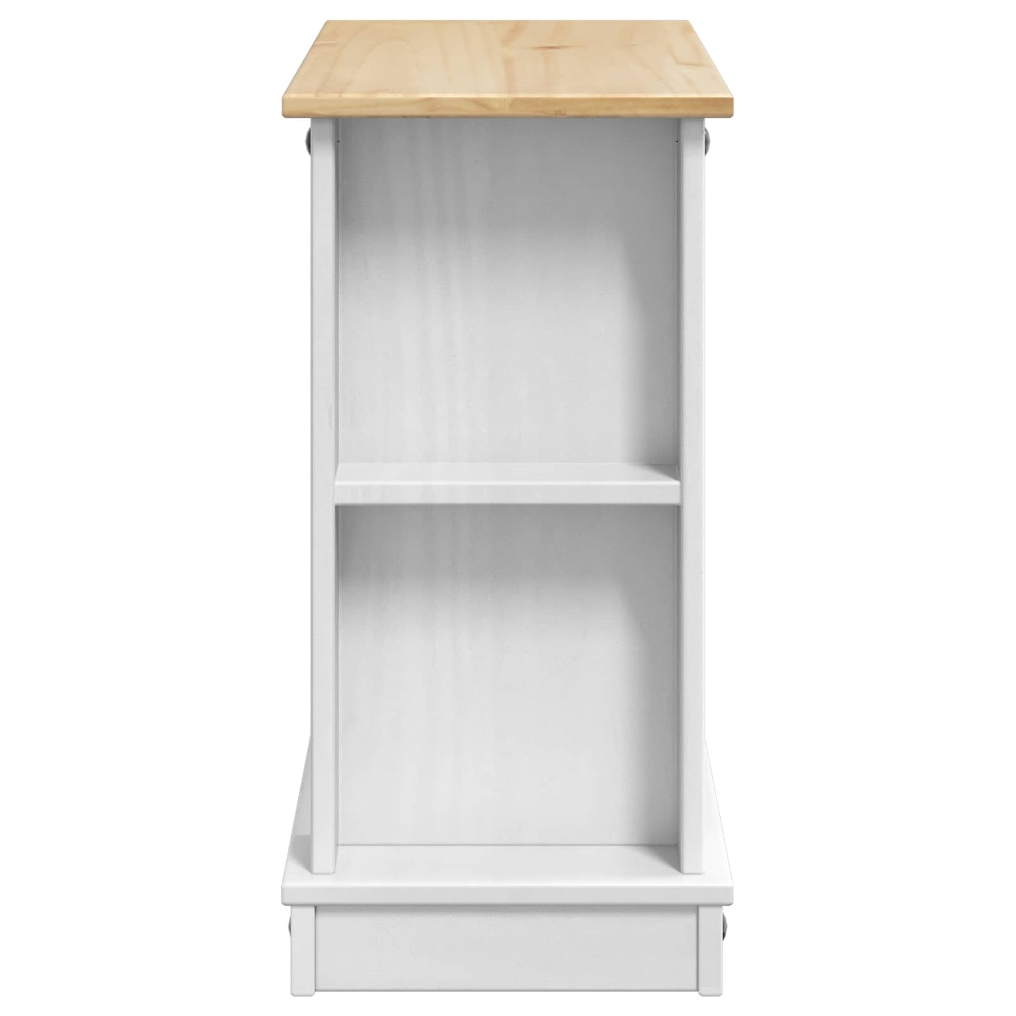 Aquarium Stand CORONA White and Brown 60 x 30 x 60 cm 150 kg