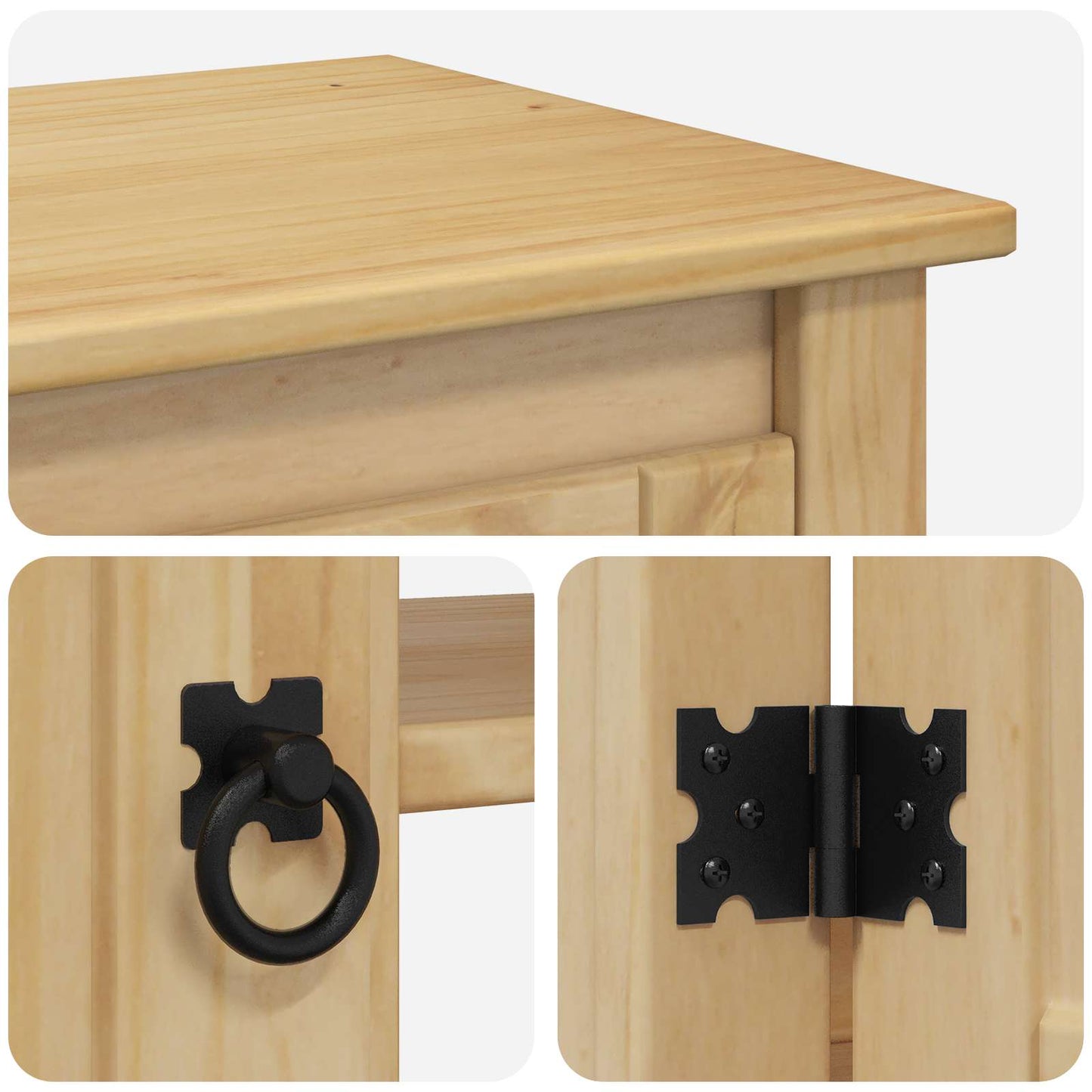 Aquarium Stand CORONA Brown 101.5 x 37 x 73 cm 300 kg
