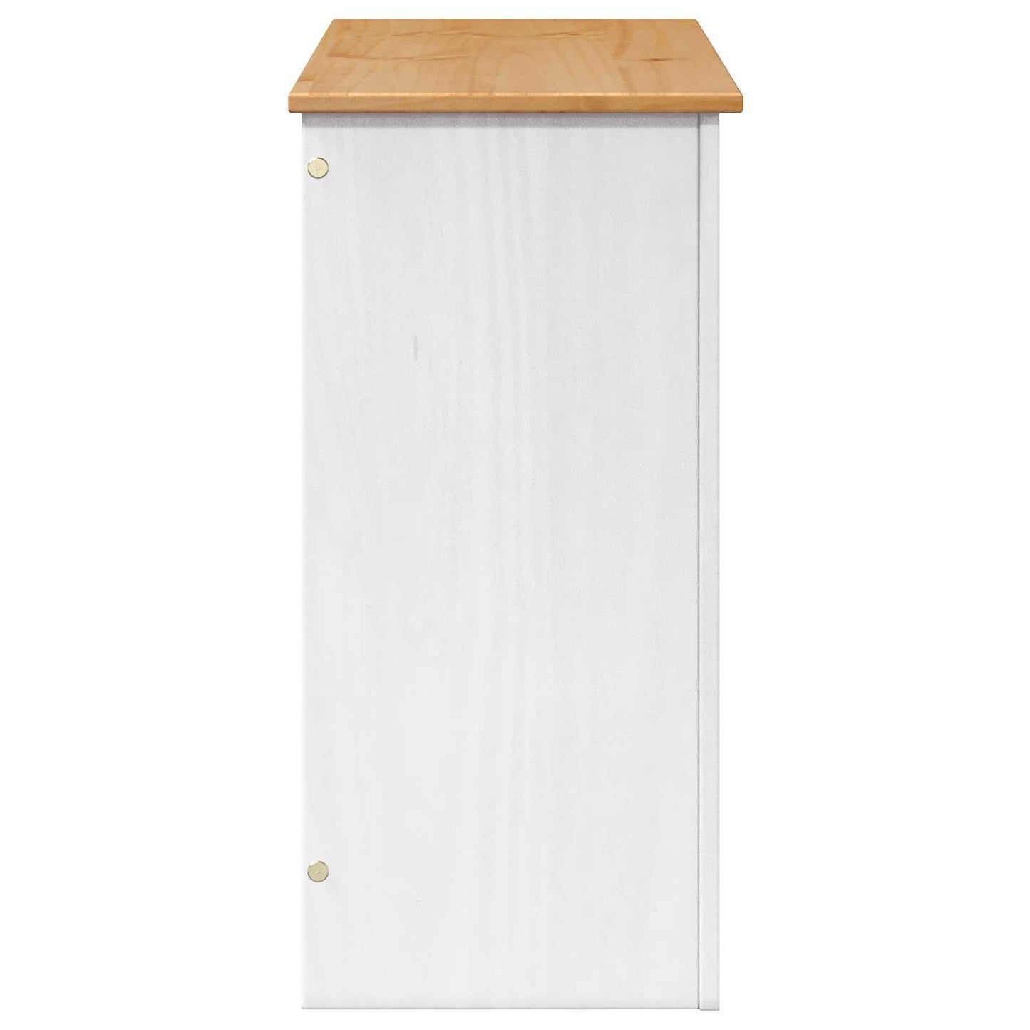 Aquarium Stand PANAMA White and Brown 81 x 36 x 73 cm 250 kg