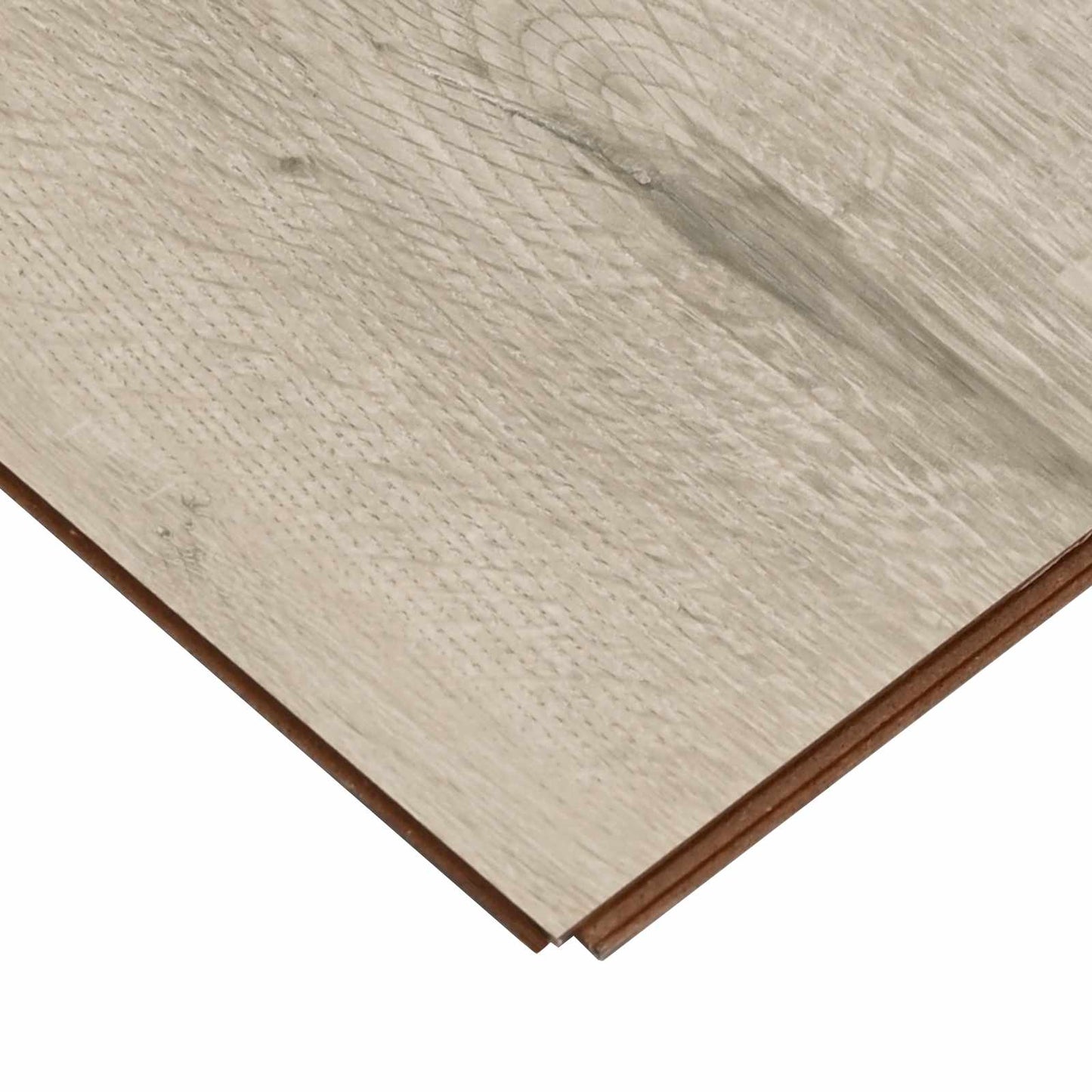 Laminate Flooring 5 pcs Whitewashed Brown 101 x 20 x 0.8 cm