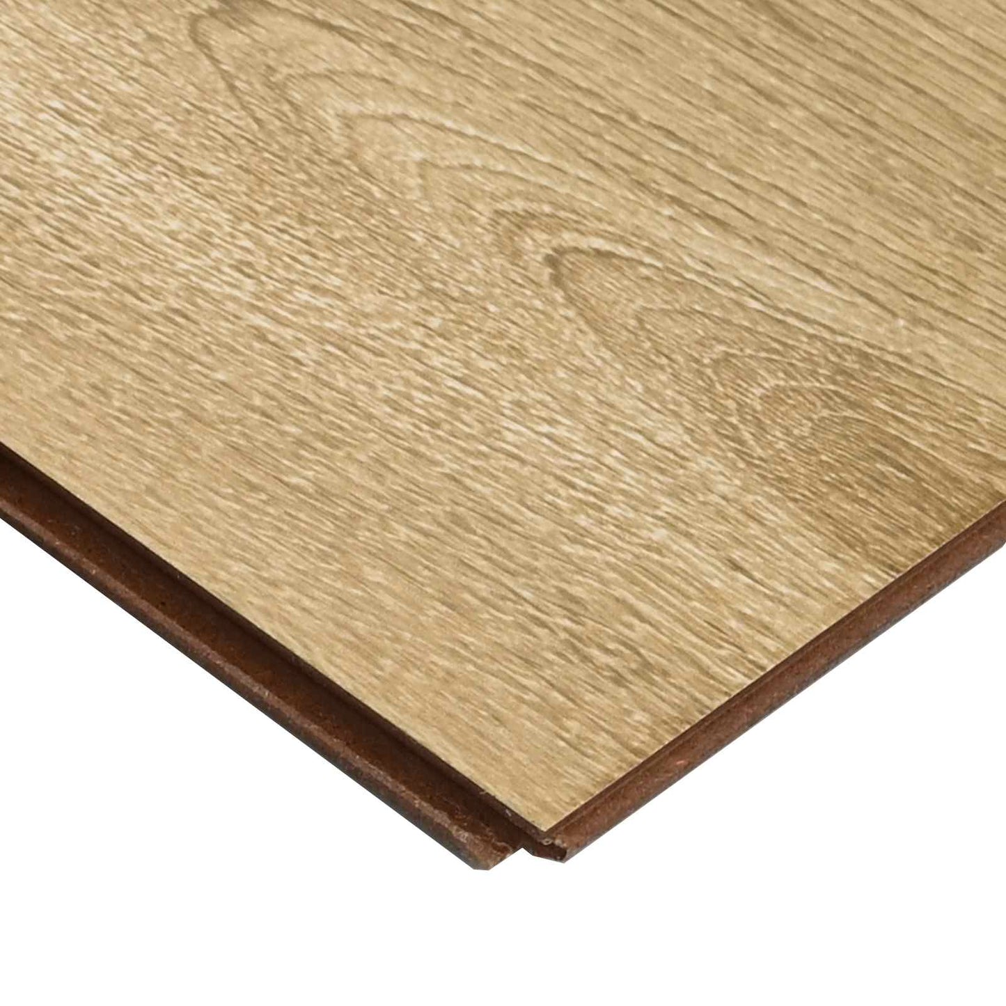 Laminate Flooring 5 pcs Rustic Brown 101 x 20 x 0.8 cm