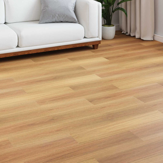 Laminate Flooring 15 pcs Dark Walnut 101 x 20 x 0.8 cm