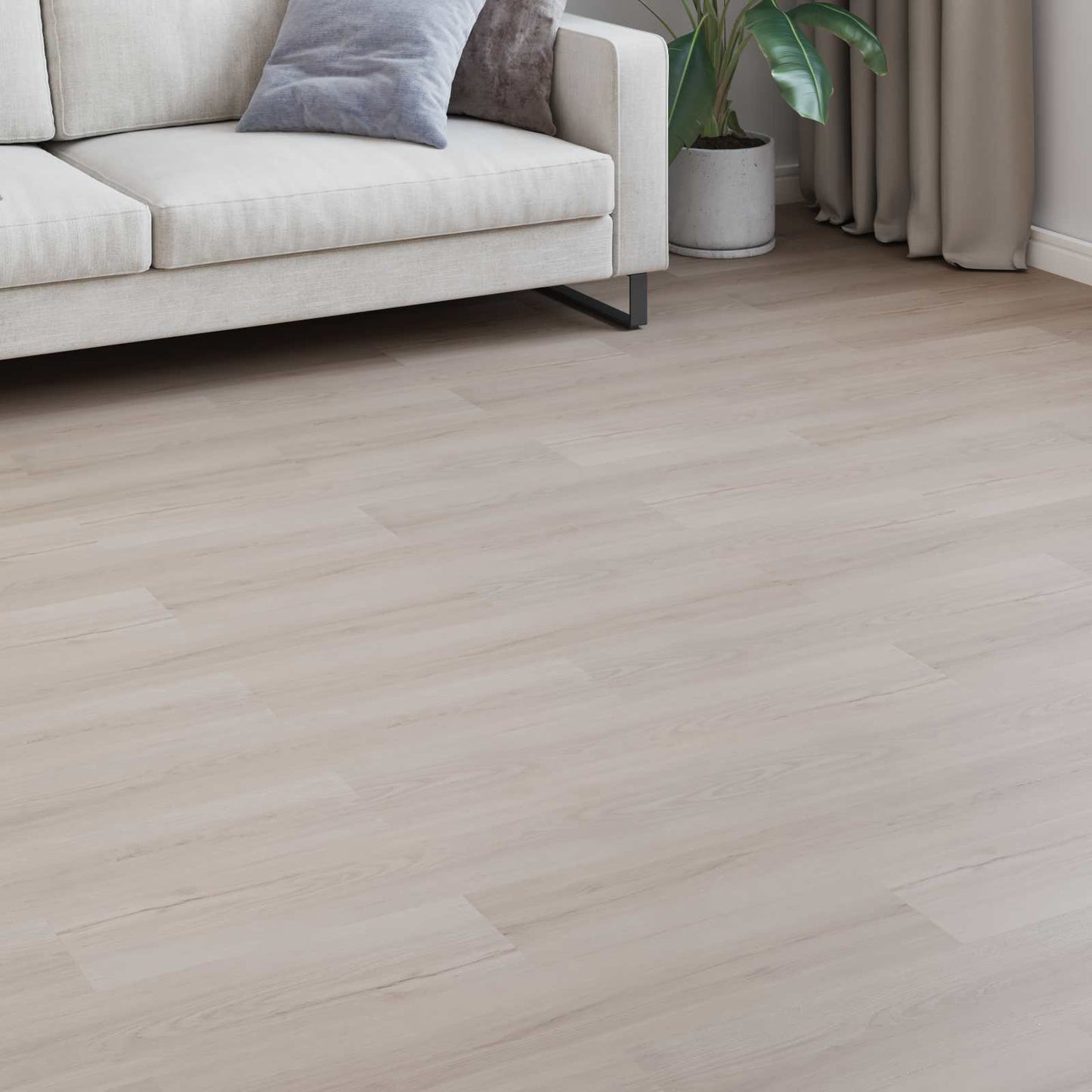Laminate Flooring 15 pcs Sky Blue 101 x 20 x 0.8 cm