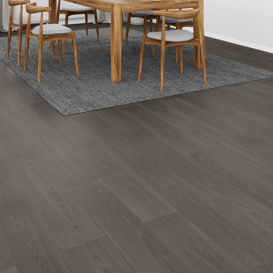 Laminate Flooring 15 pcs Warm Grey 101 x 20 x 0.8 cm