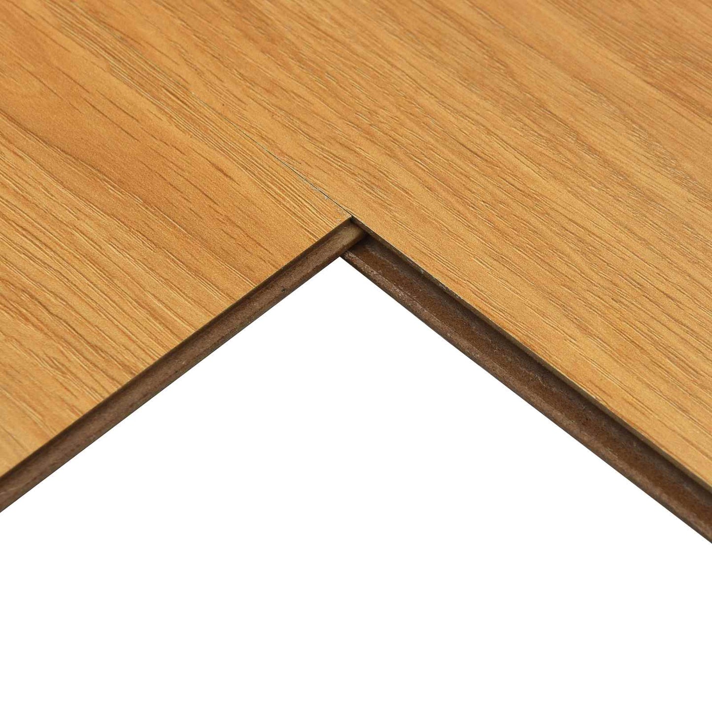 Laminate Flooring 15 pcs Warm Chestnut 101 x 20 x 0.8 cm