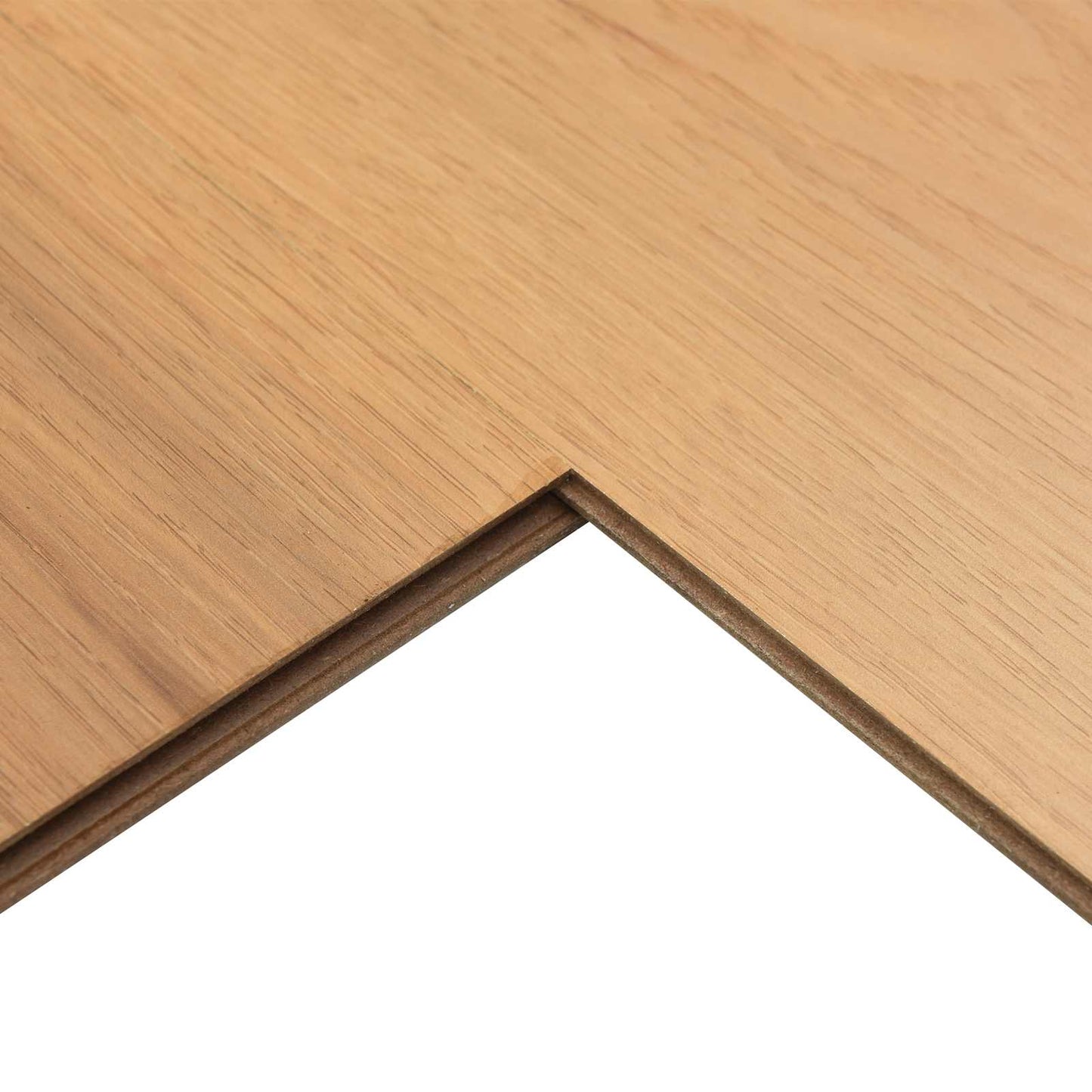 Laminate Flooring 15 pcs Natural Bamboo 101 x 20 x 0.8 cm