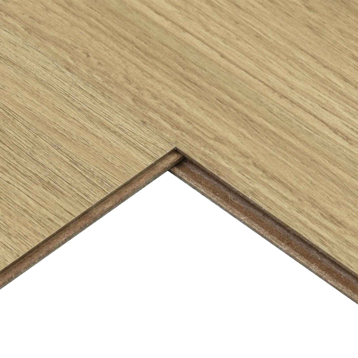 Laminate Flooring 15 pcs Pale Cream 101 x 20 x 0.8 cm