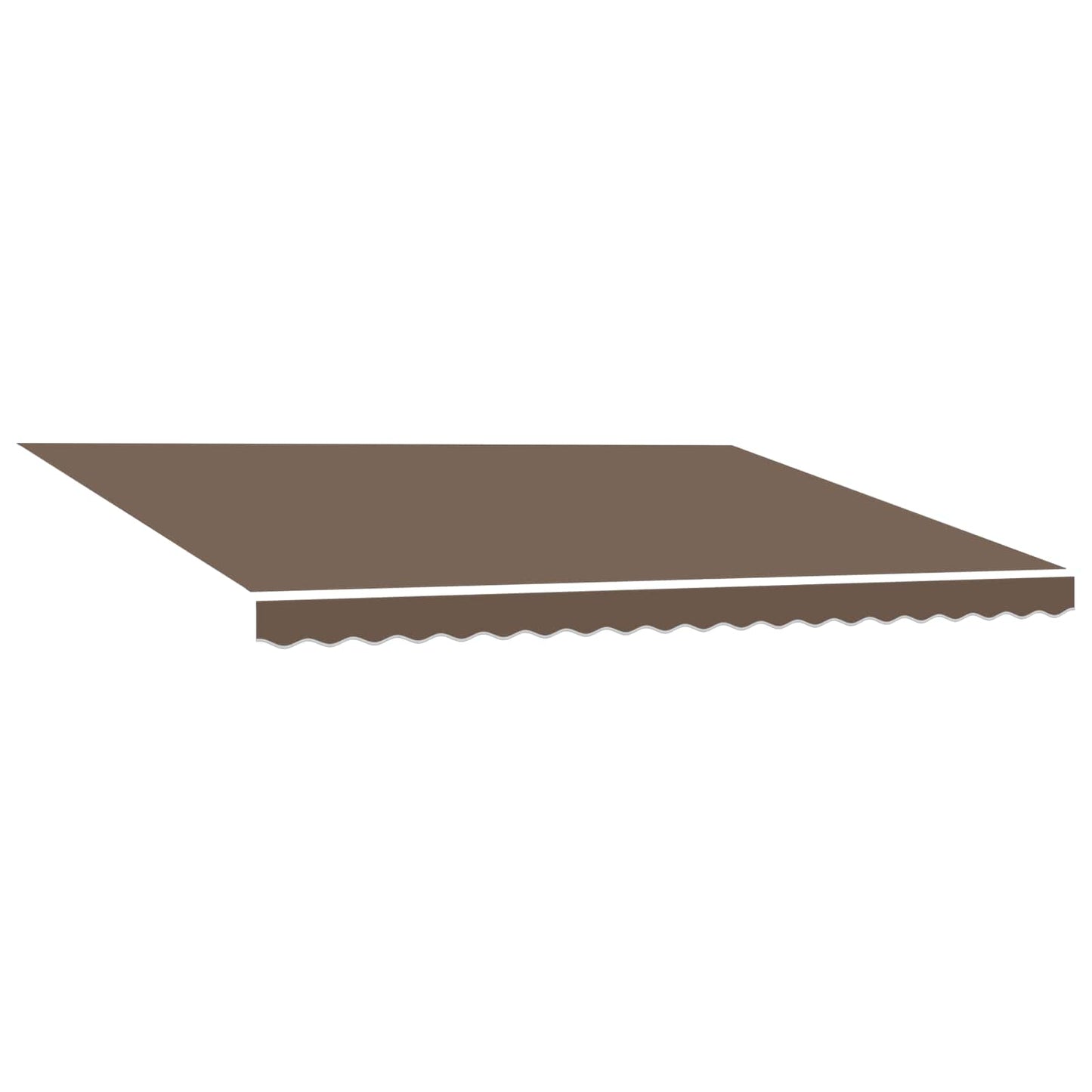 Awning Replacement Fabric Taupe 4.5 x 3 m Polyester