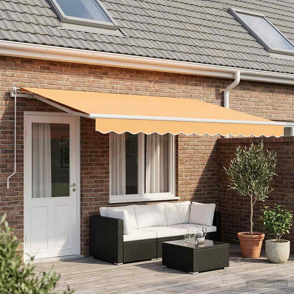 Awning Replacement Fabric Sand 6 x 3 m Polyester