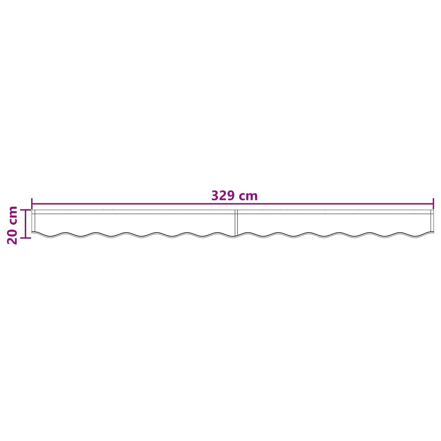 Awning Valance Replacement Polyester