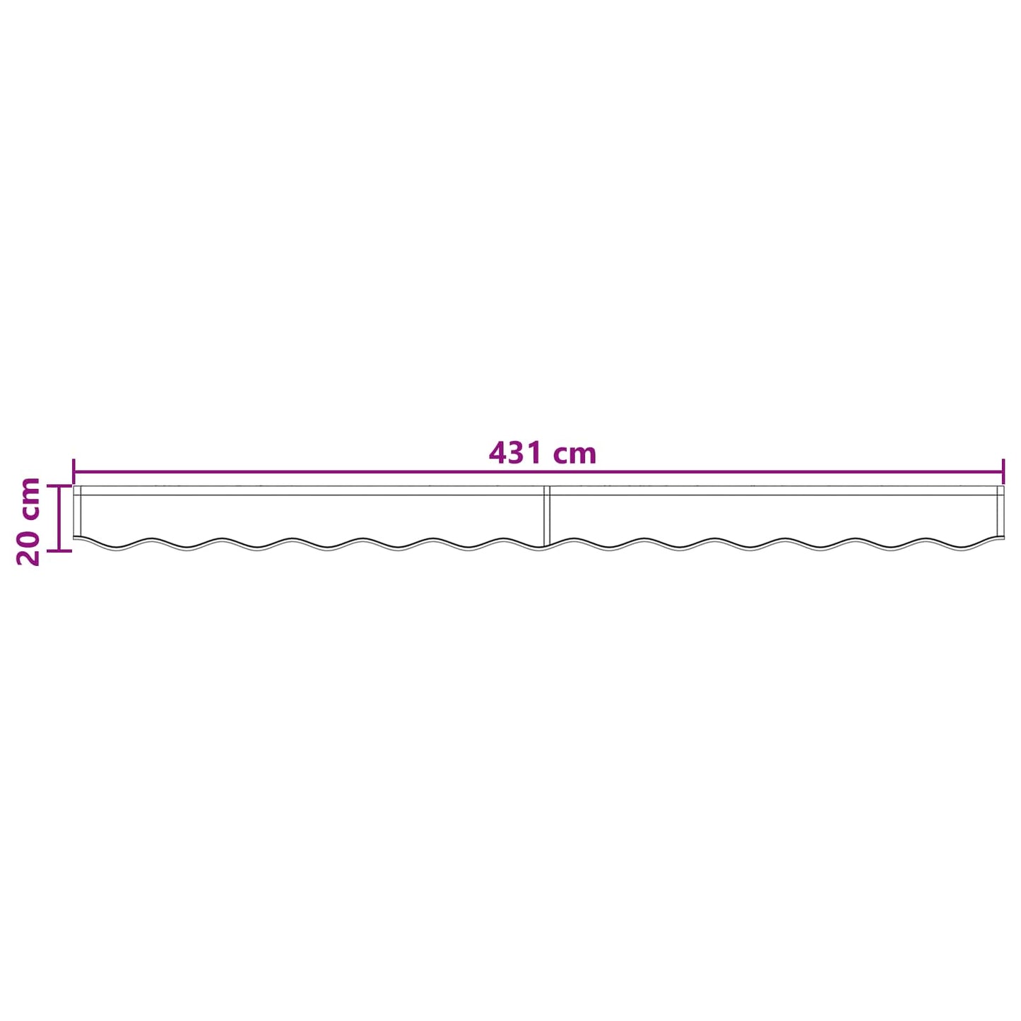 Awning Valance Replacement Polyester