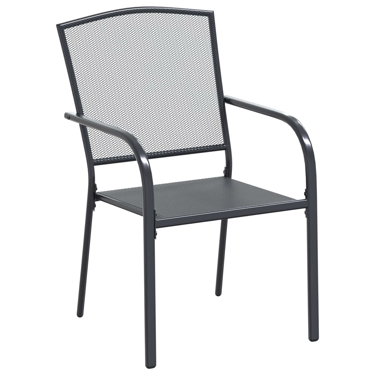Garden Dining Set 9 pcs Anthracite 212 x 90 x 76 cm
