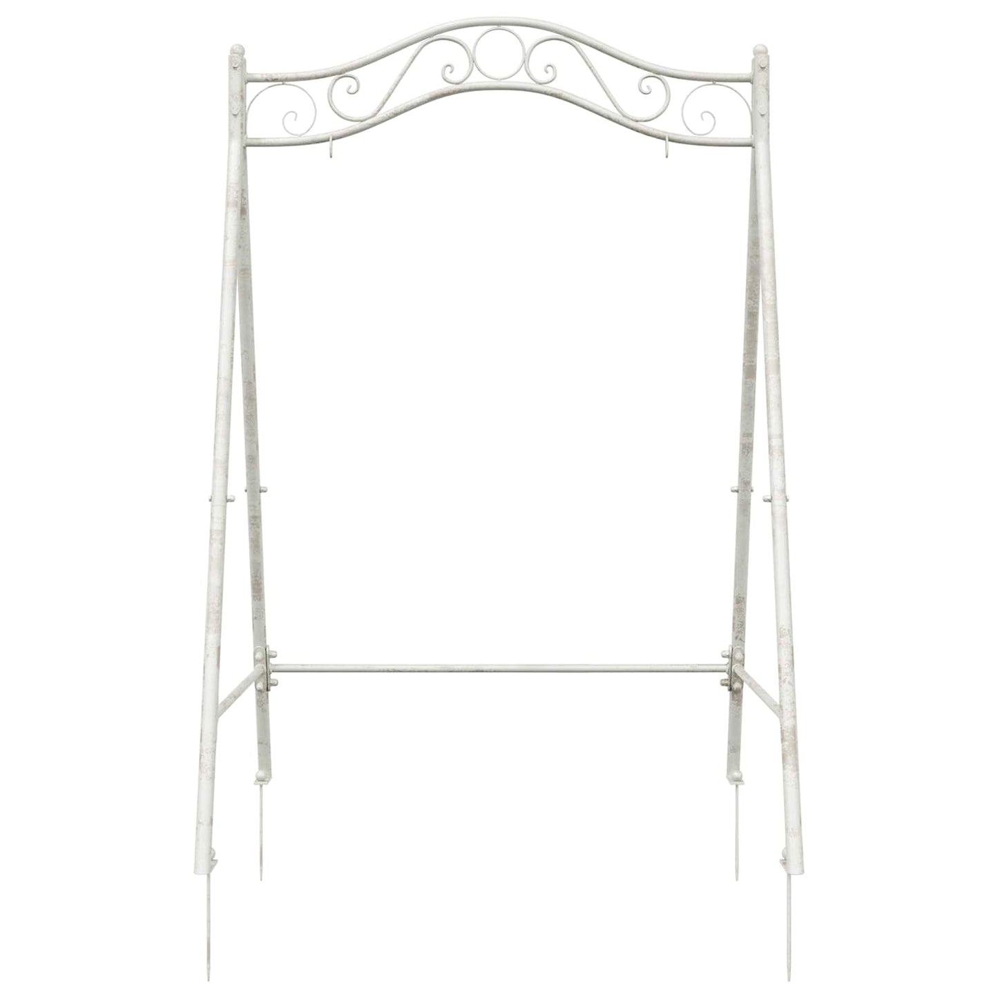 Swing Frame Antique White 113 x 121.5 x 168 cm Steel