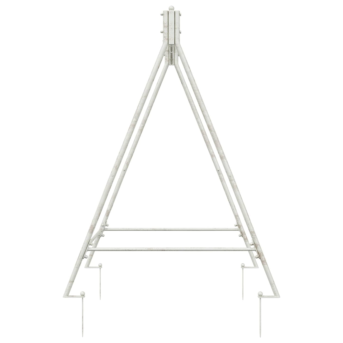 Swing Frame Antique White 113 x 121.5 x 168 cm Steel
