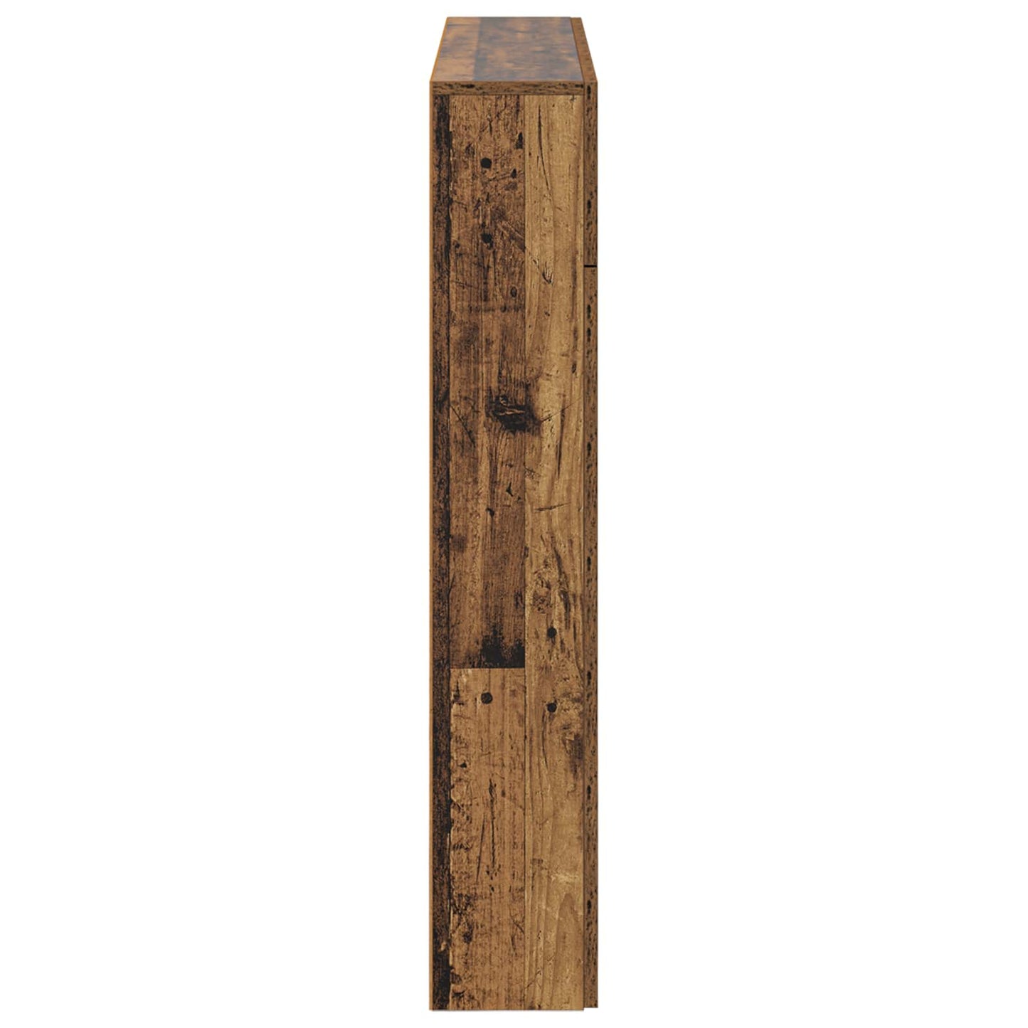 Fireplace Surround Old Wood 102 x 18 x 100.5 cm Engineered Wood