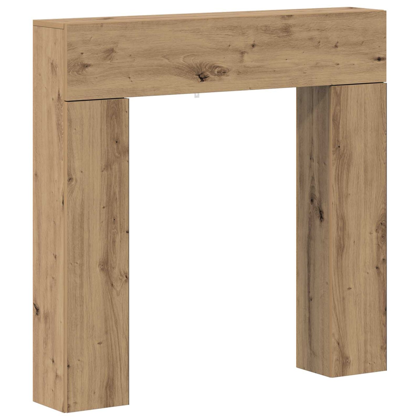Fireplace Surround Artisan Oak 102 x 18 x 100.5 cm