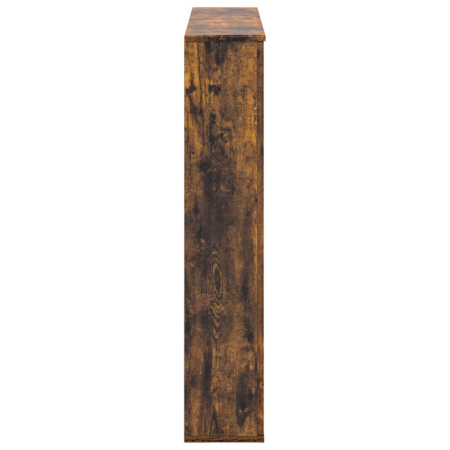 Fireplace Surround Smoked Oak 100 x 20 x 100 cm Engineered Wood