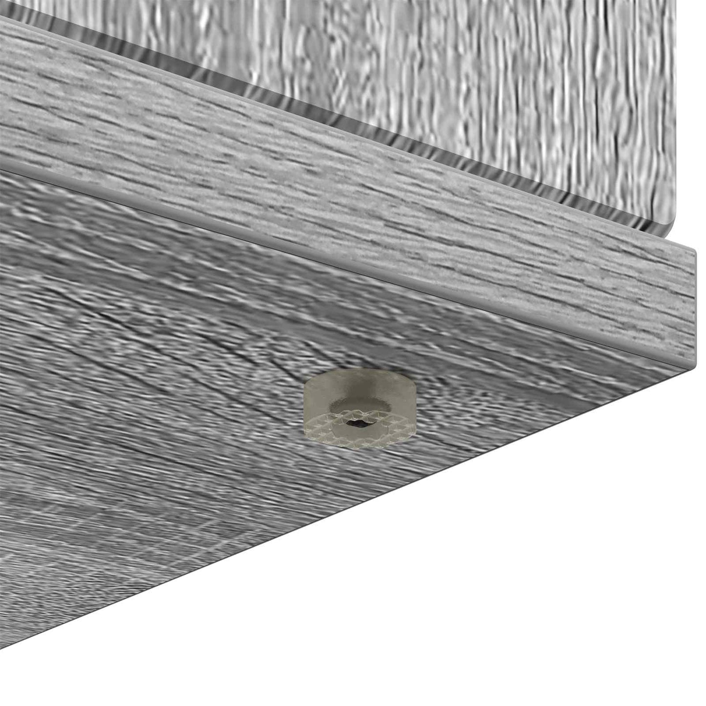 Fireplace Surround Grey Sonoma 100 x 20 x 100 cm