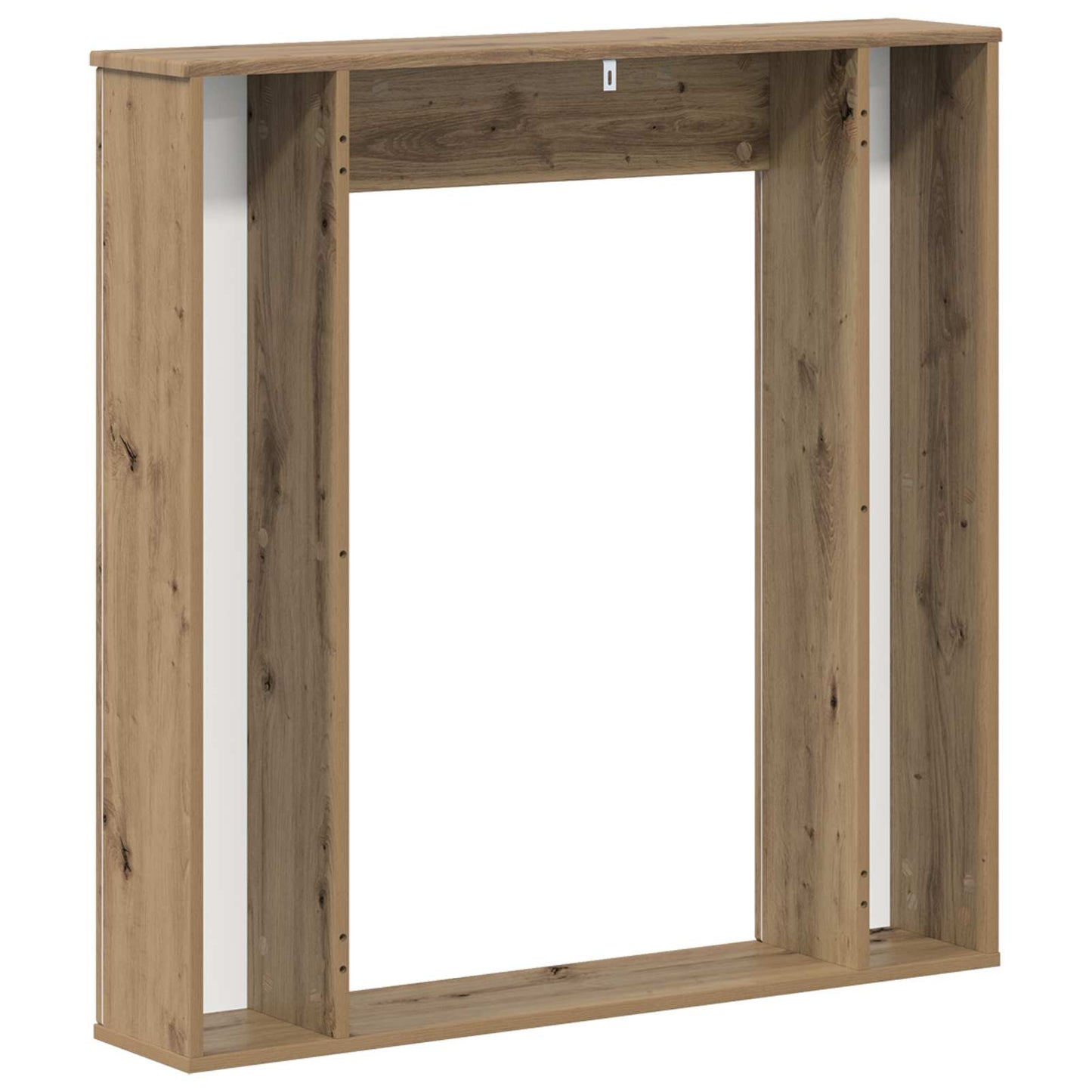 Fireplace Surround Artisan Oak 100 x 20 x 100 cm