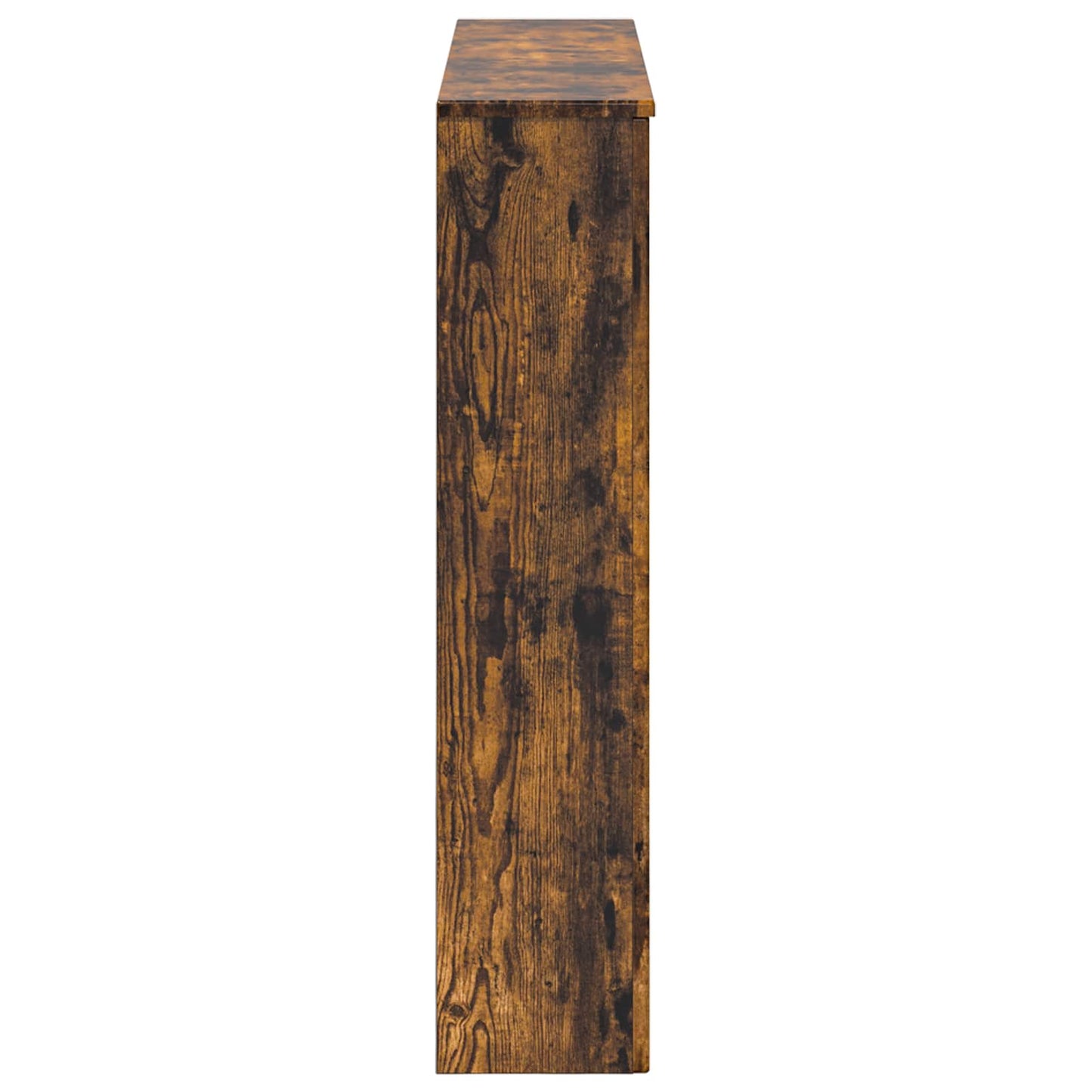Fireplace Surround Smoked Oak 93 x 20 x 89 cm Engineered Wood