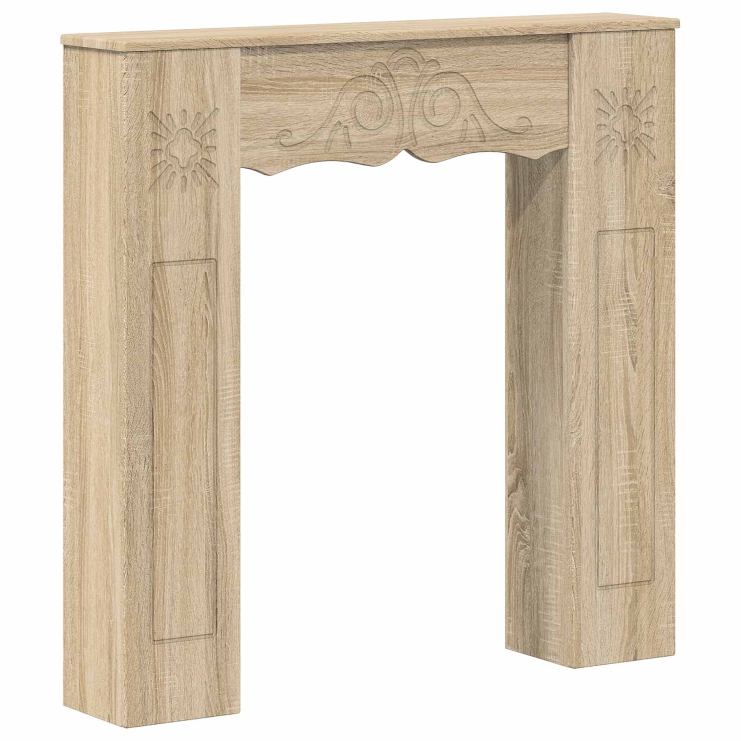 Fireplace Surround Sonoma 102 x 20 x 102 cm Engineered Wood