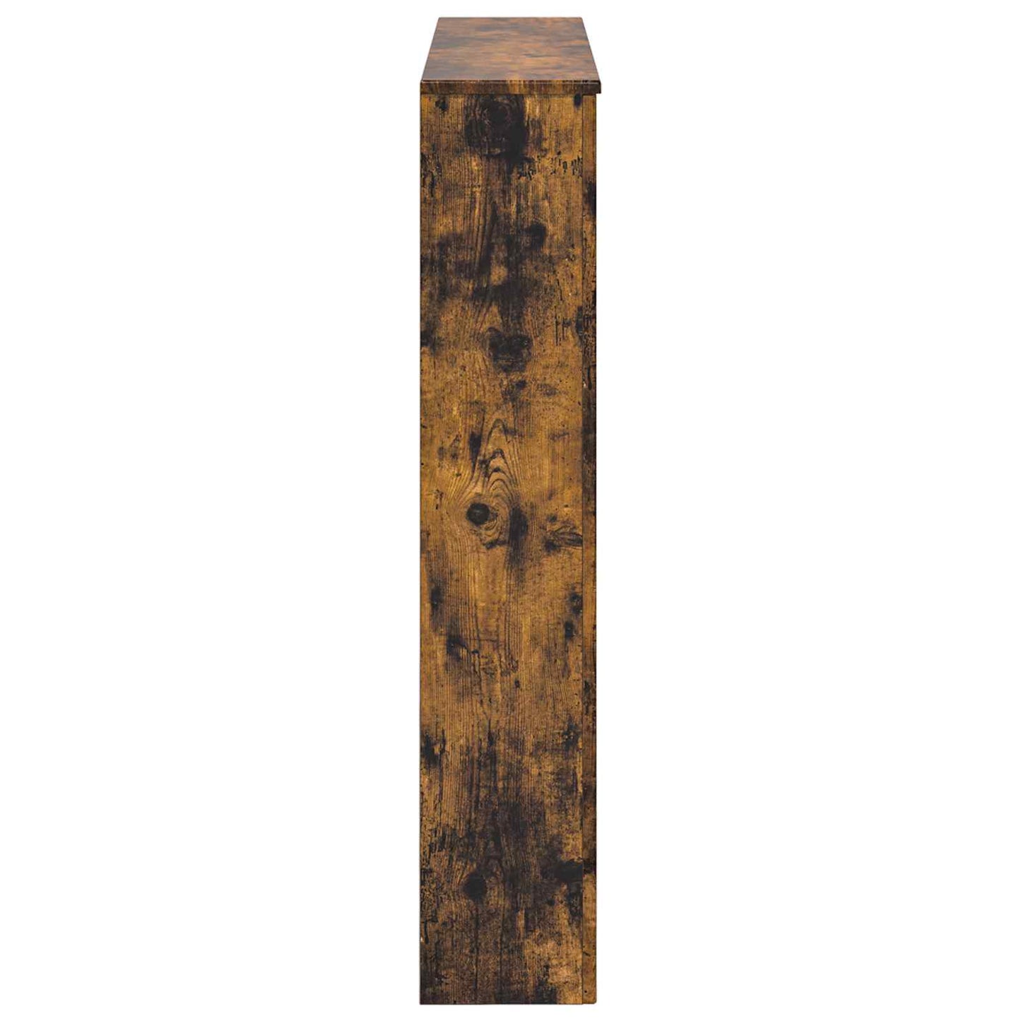 Fireplace Surround Smoked Oak 102 x 20 x 102 cm Engineered Wood